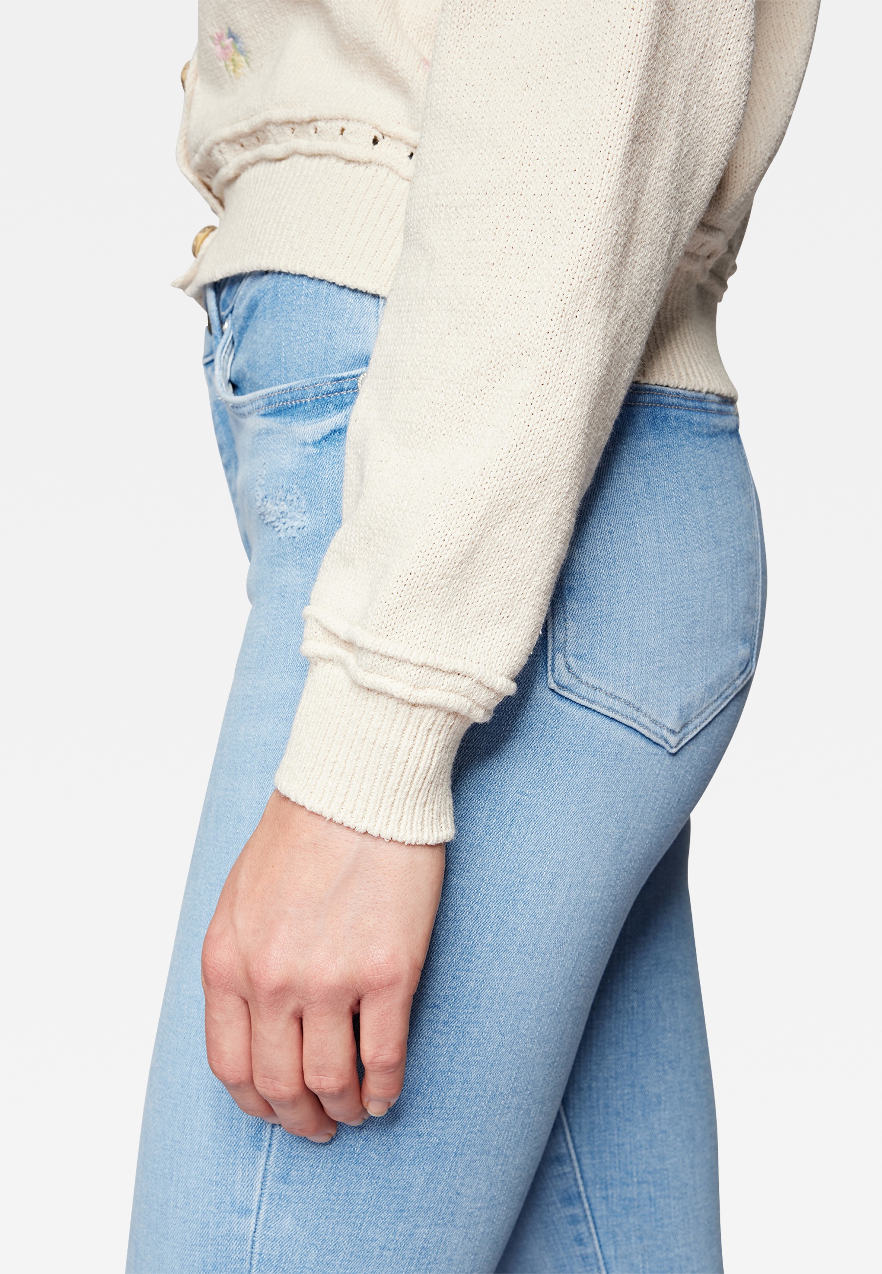 Mavi Strickfleecejacke »CARDIGAN«, ohne Kapuze, Cardigan aus Strick