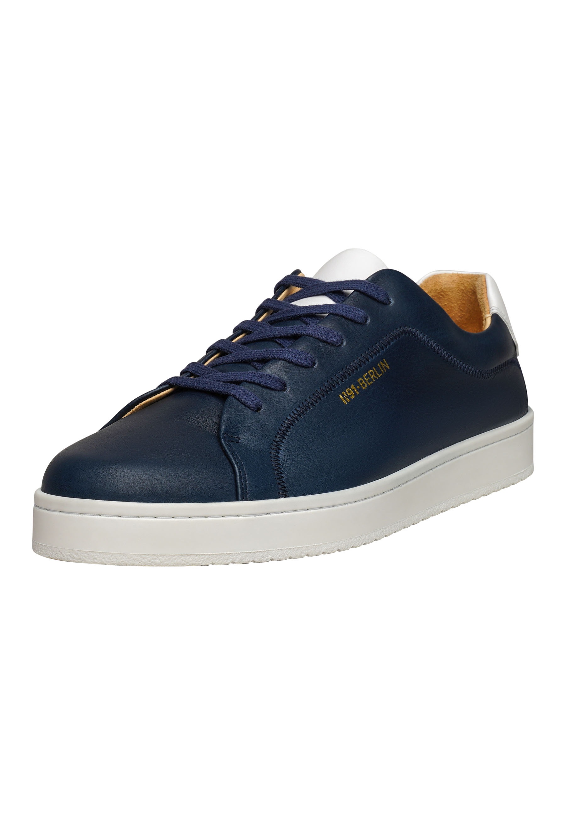 N91 Sneaker »Original Draft BB Herrensneaker« Damenschuh Leder handgefertigt Freizeitschuhe GE11156