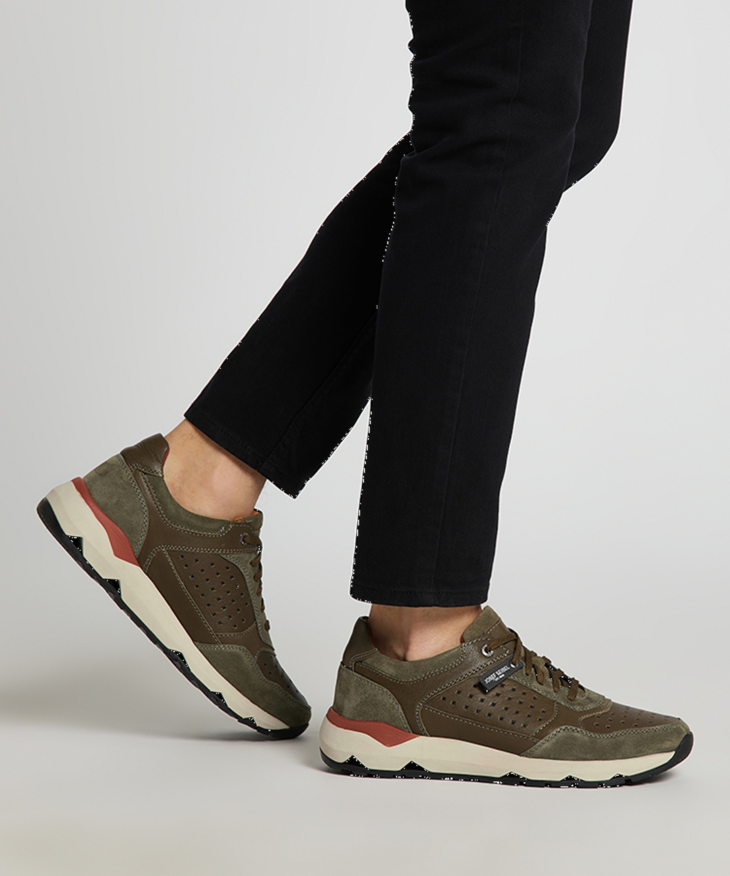 Josef Seibel Sneaker »Jeremiah 04, oliv-kombi«