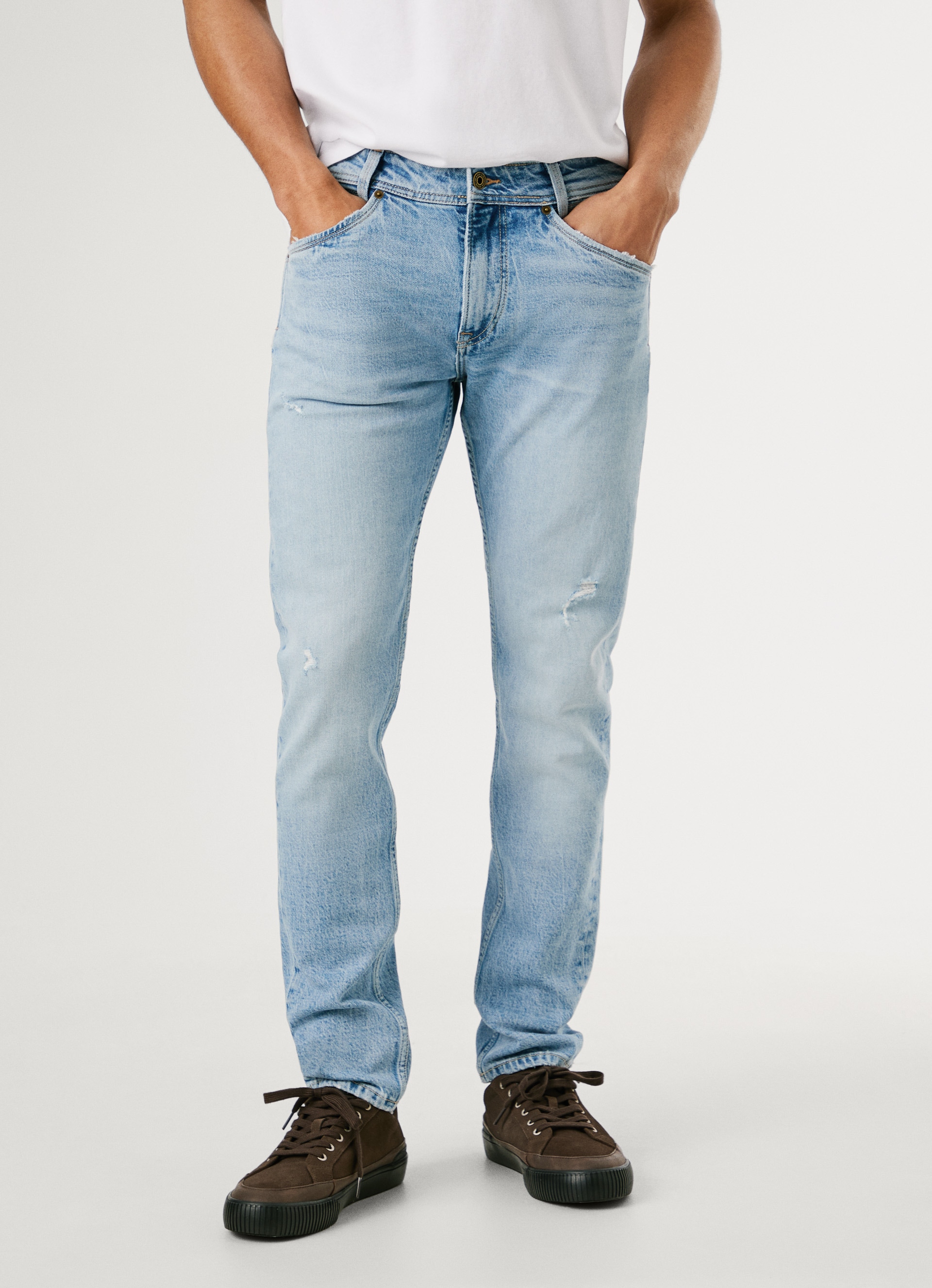 Pepe Jeans Tapered-fit-Jeans "TAPERED JEANS" günstig online kaufen