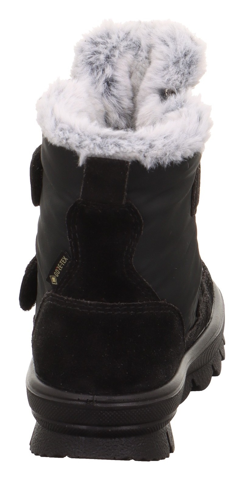 Winterstiefel SUPERFIT "FLAVIA WMS: Mittel", Damen, Gr. 29, schwarz, Leder, Polyester, Veloursleder, Schuhe Winterstiefel, Stiefel mit wasserdichtem GORE TEX, Größenschablone zum Download 3