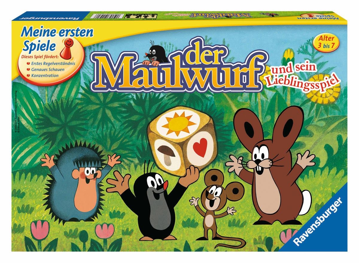 Spiel »Der Maulwurf und sein Lieblingsspiel«, Made in Europe, FSC® - schützt Wald -...
