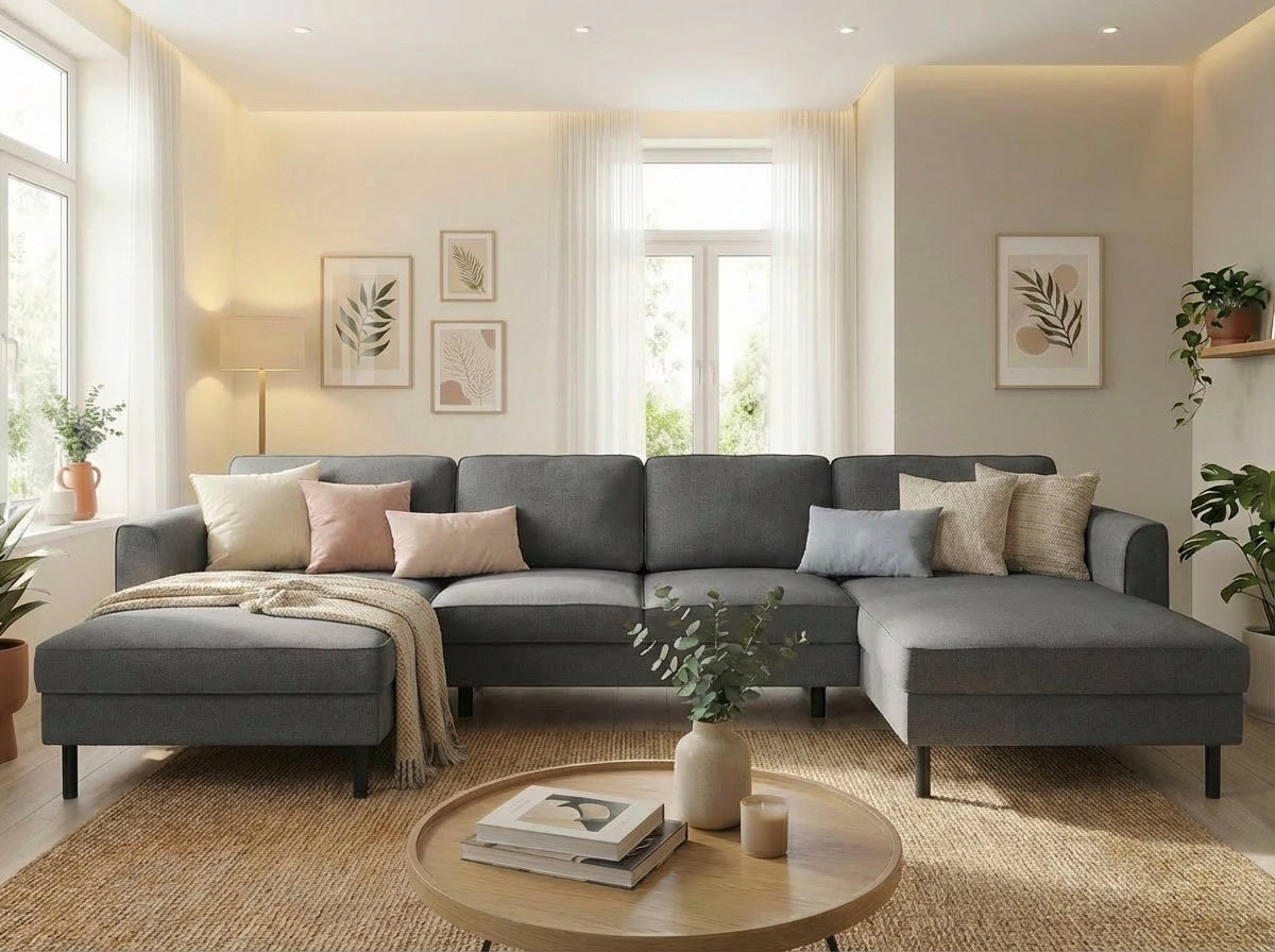 Home affaire Wohnlandschaft "Booster II, whlw. mit Schlaffunktion & Bettkas günstig online kaufen