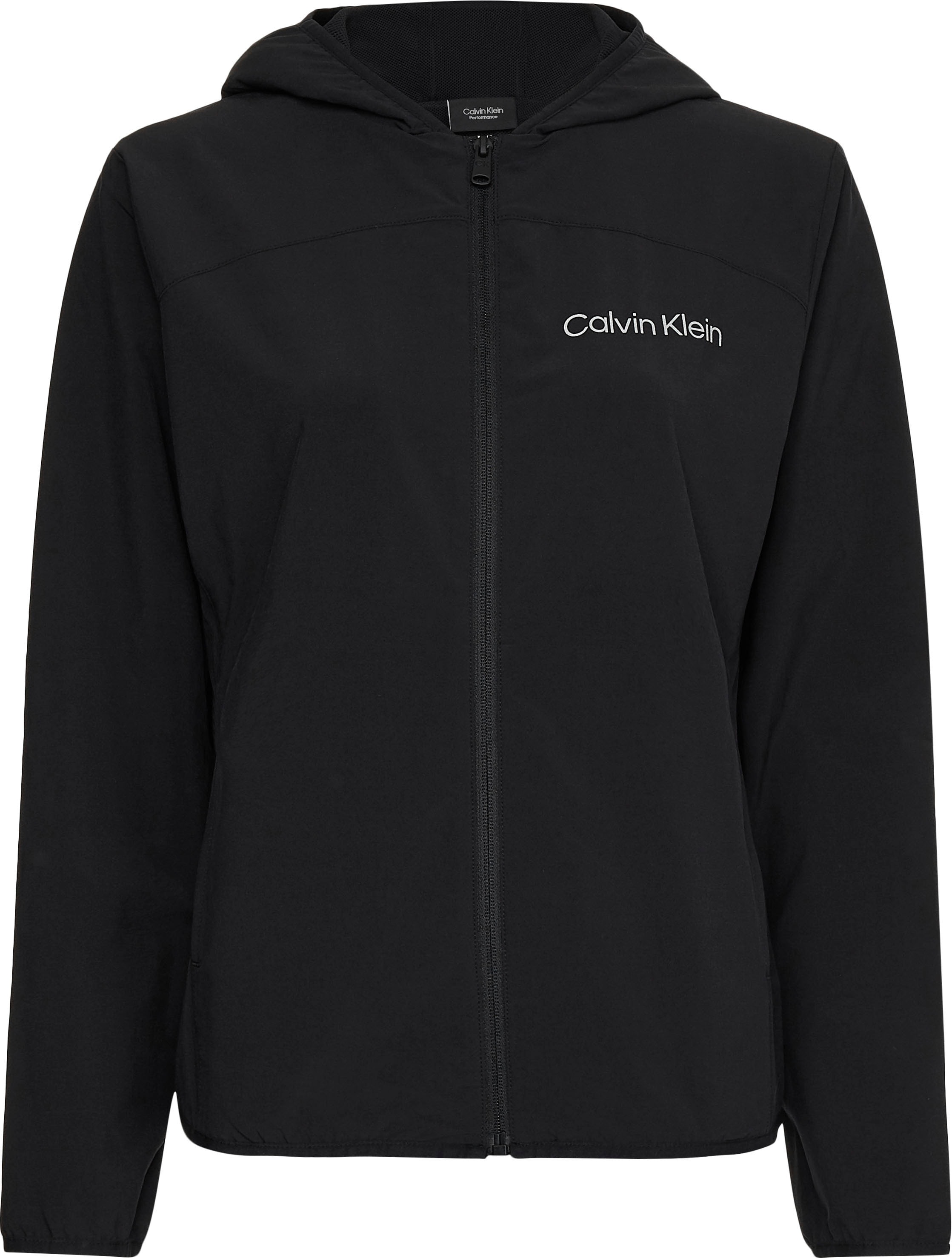 Calvin Klein Sport Kurzjacke »WO - Woven Jacket«, mit Kapuze, mit CK-Logodruck auf der... kaufen