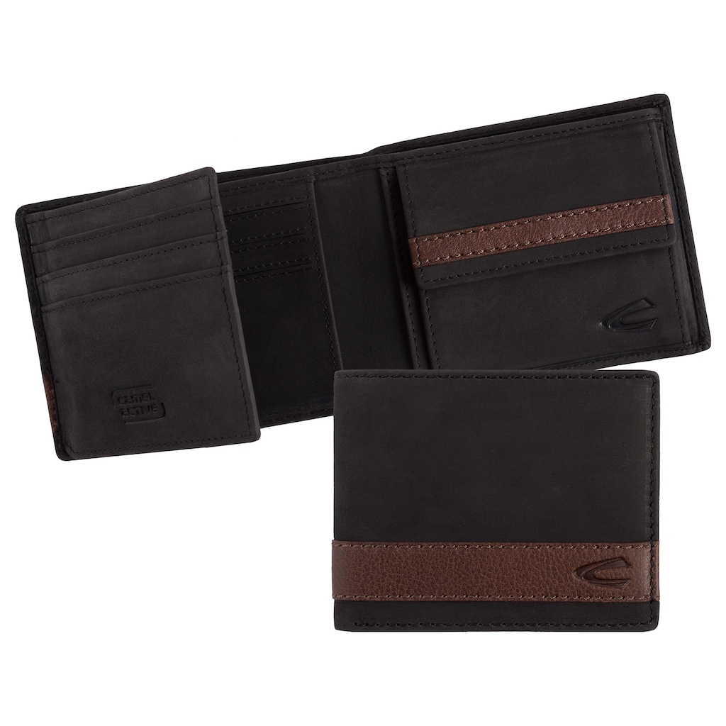 camel active Geldbörse »TAIPEH Jeans wallet«, im schlichten Design