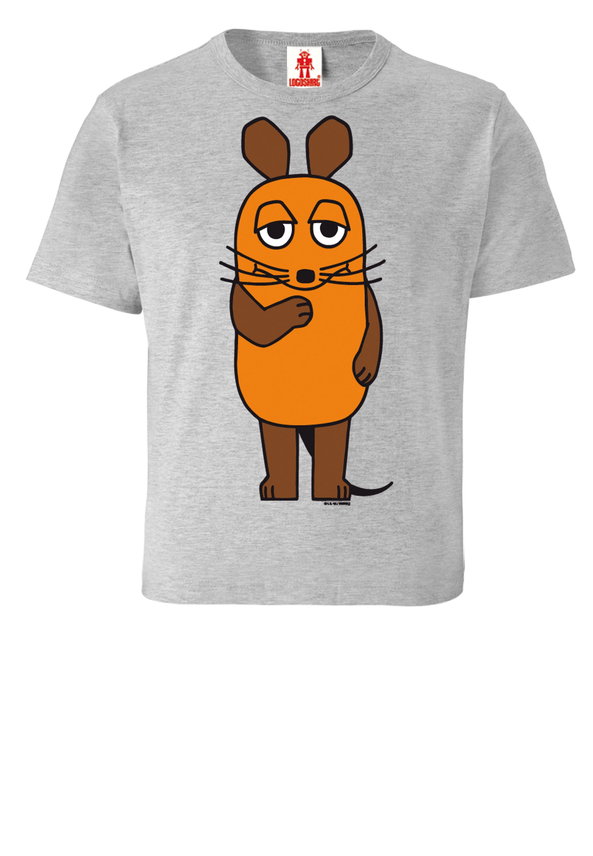 LOGOSHIRT T-Shirt »Sendung mit der Maus - Maus«, mit coolem Print