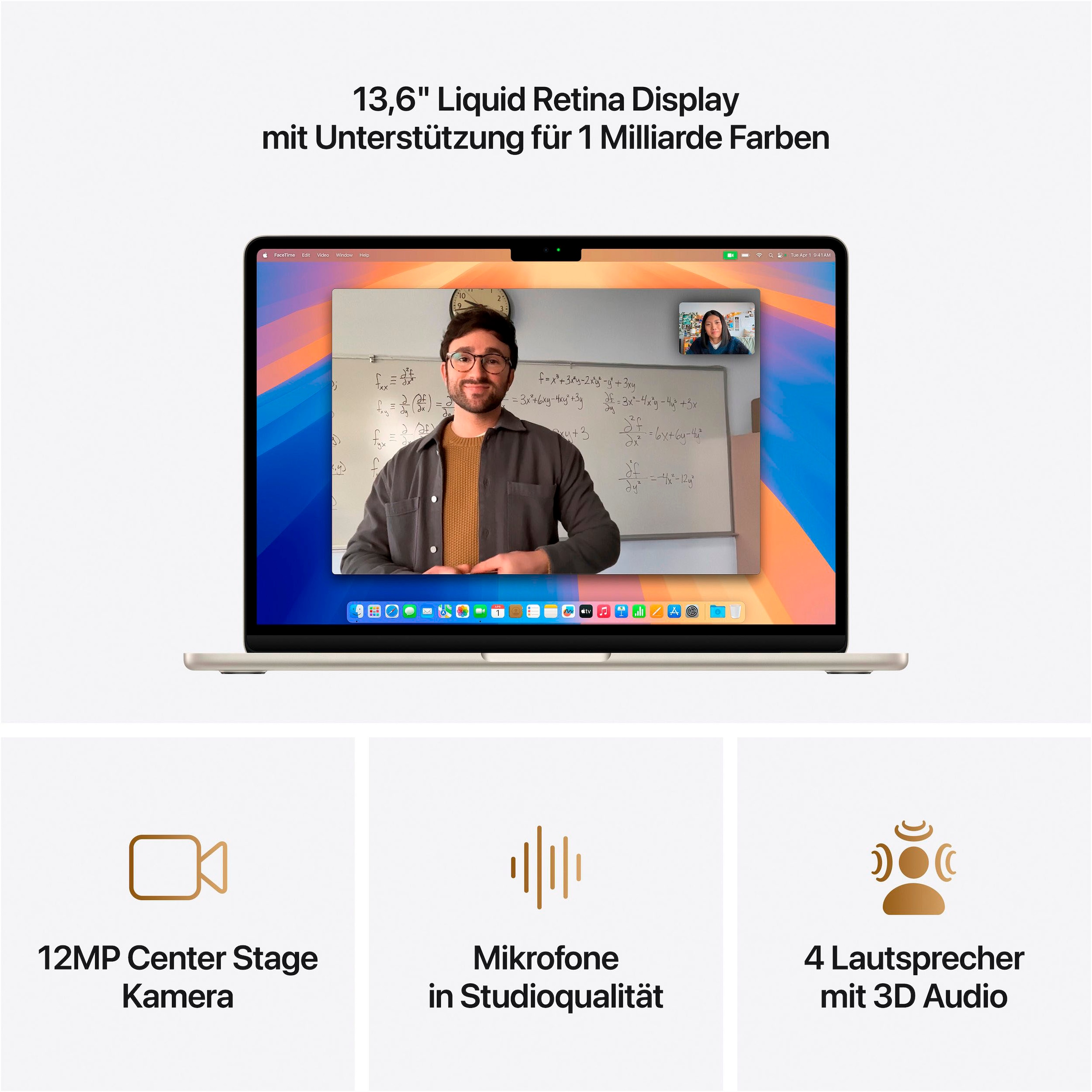 Apple Notebook »MacBook Air 13" CTO«, 34,46 cm, / 13,6 Zoll, Apple, M4, 8-Core GPU, 256 GB SSD