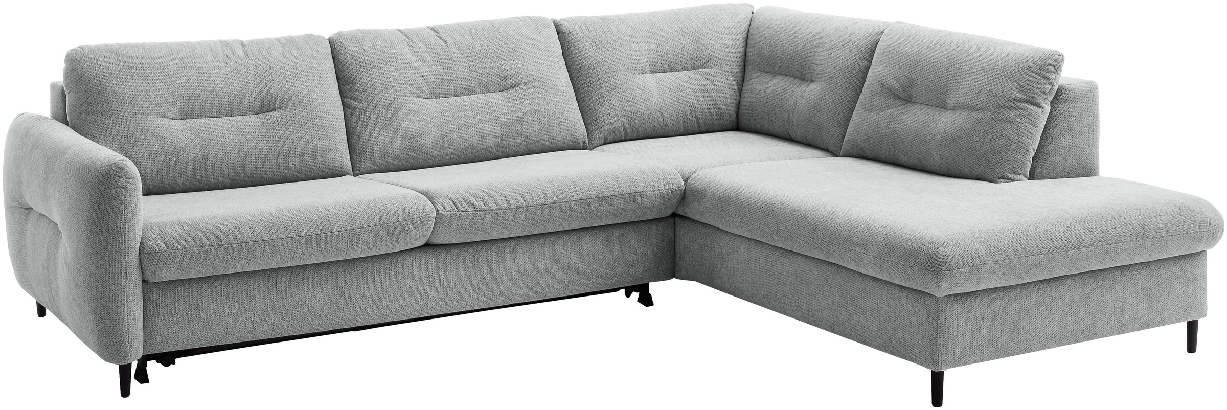 Home affaire Ecksofa "Clevina, L-Form mit Kaltschaummatratze" Längsschläfer günstig online kaufen