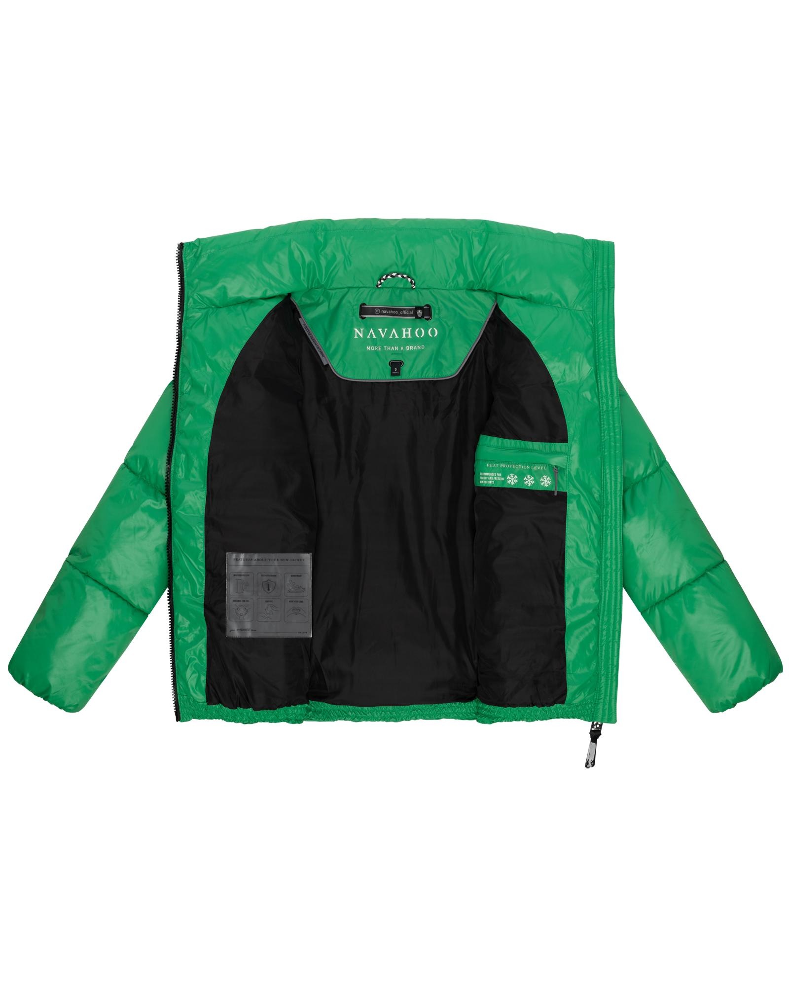 Navahoo Kurzjacke »Eispracht 14«, ohne Kapuze, Kurze gesteppte Damen Winterjacke