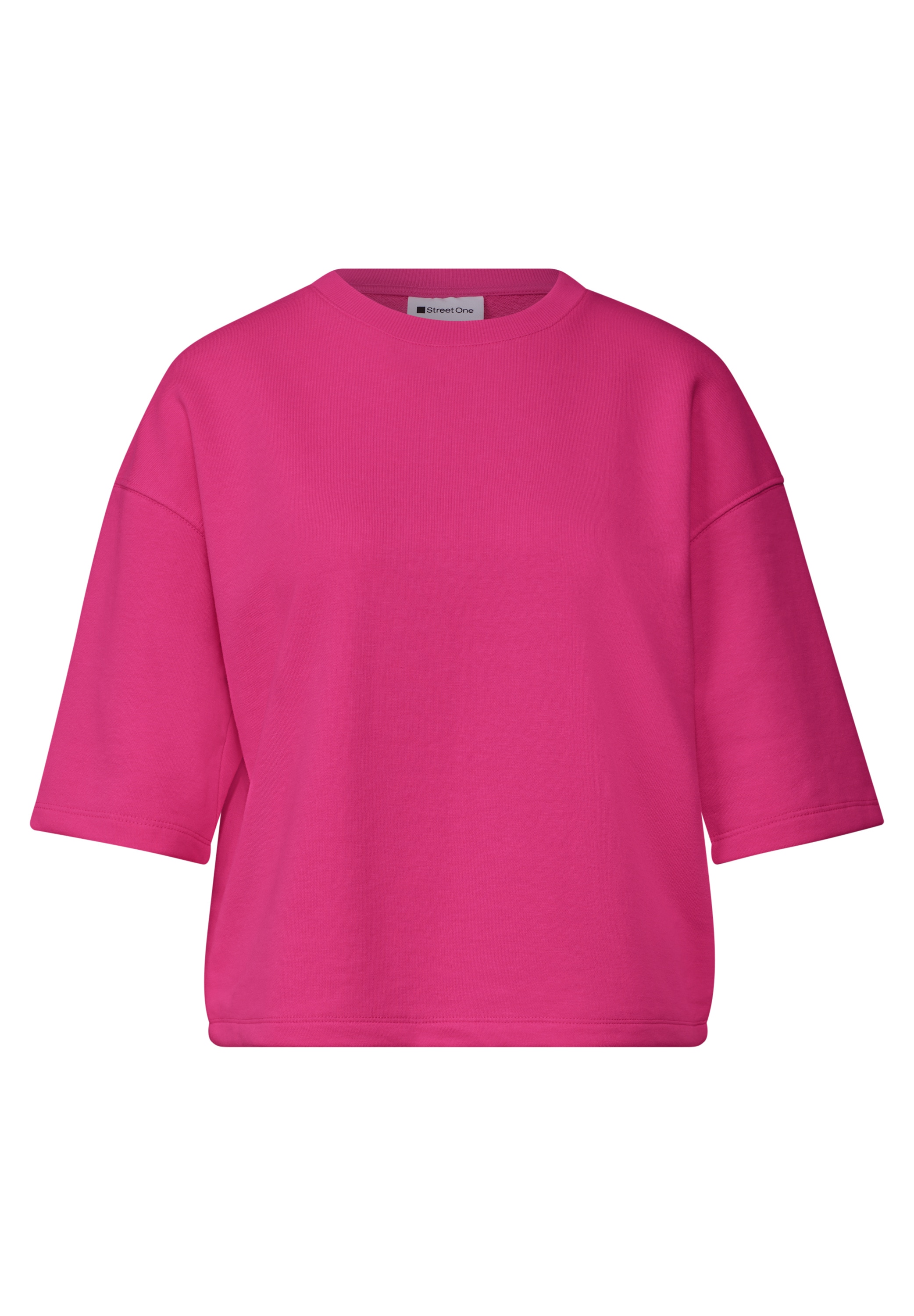 STREET ONE Sweatshirt , mit Rundhalsausschnitt

