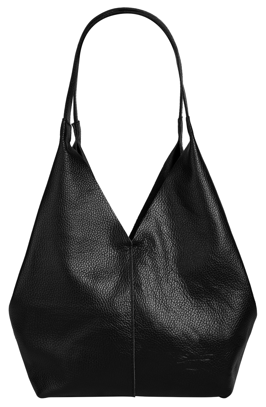 Samantha Look Shopper echt Leder, Made in Italy
