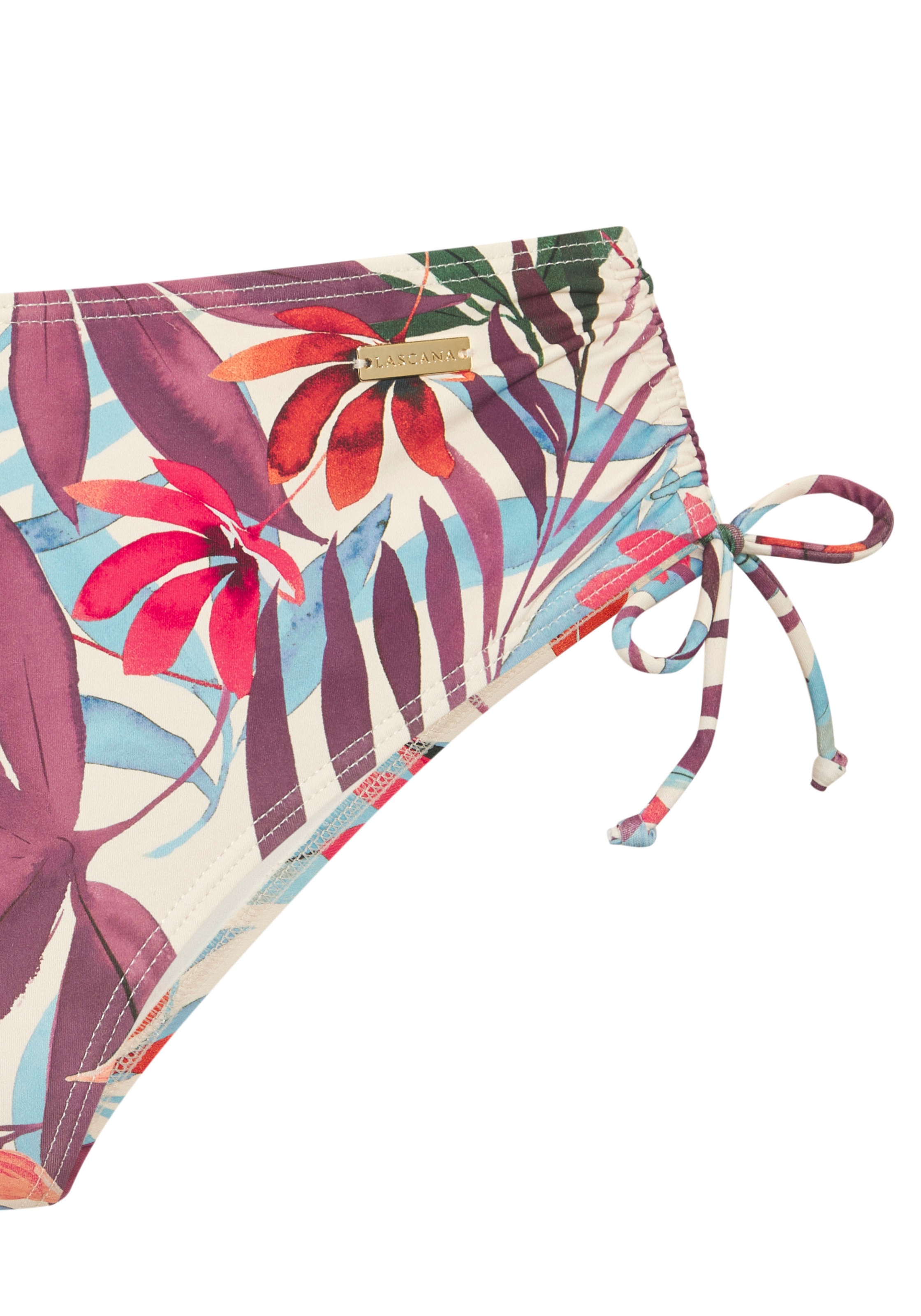 Thumbnail - LASCANA Bikini-Hose "Imani" mit sommerlichem Blätterprint