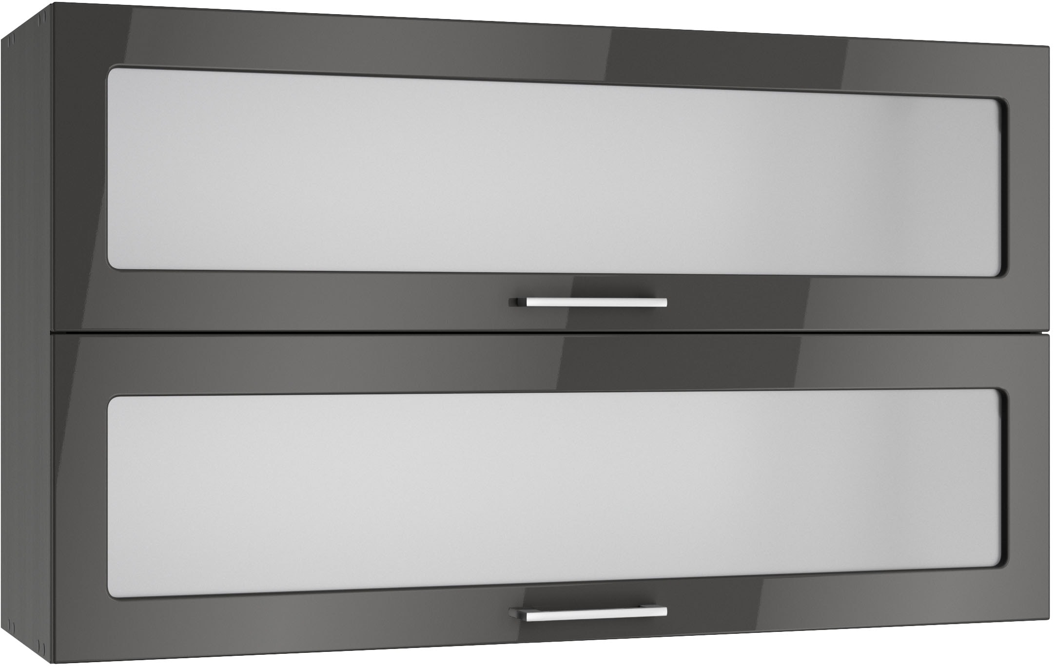 KOCHSTATION Klapphängeschrank "KS-Milan" Klapphängeschrank 100 cm, matte od günstig online kaufen