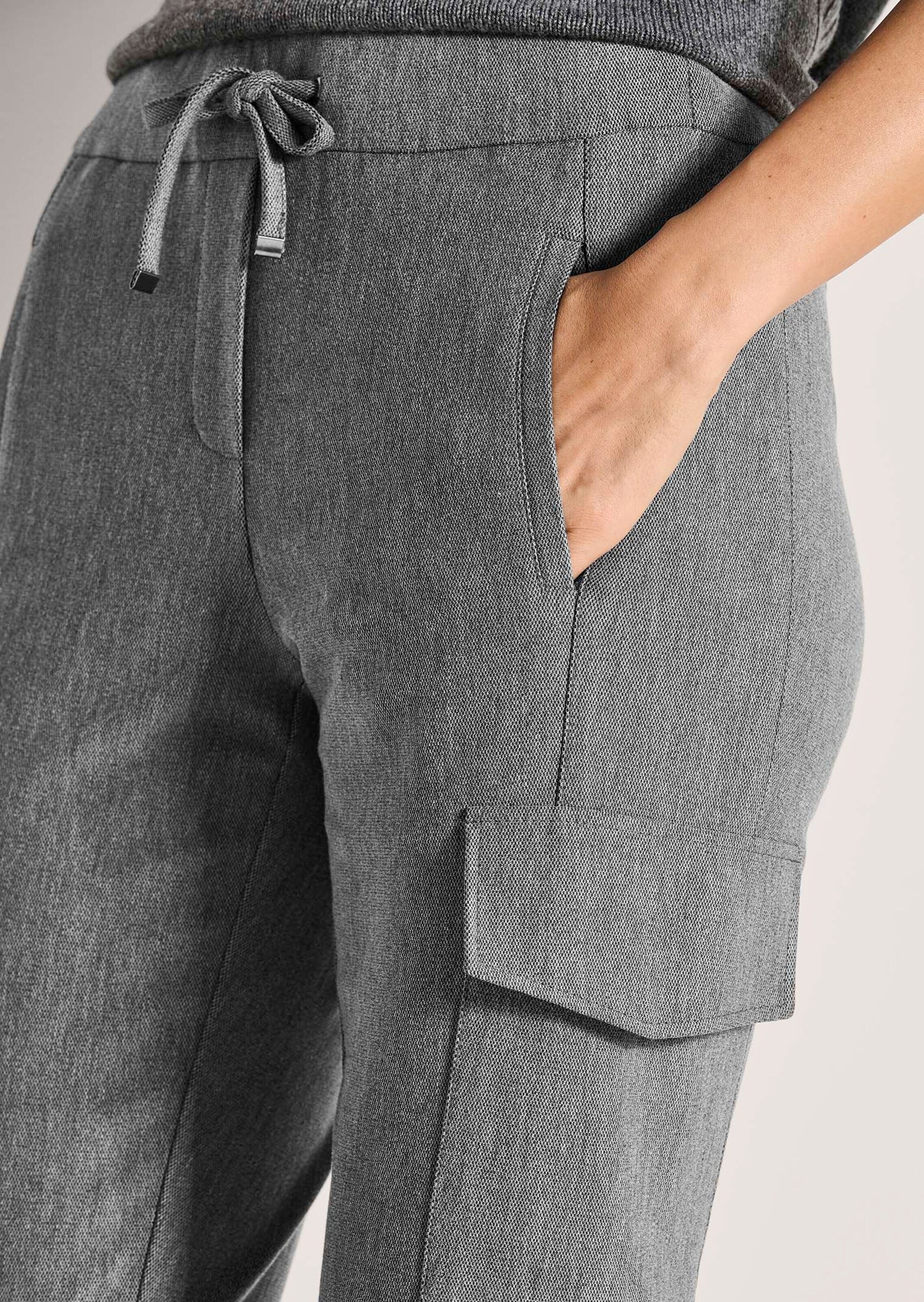 MADELEINE Jerseyhose »Hose Cargo-Jerseyhose mit Kordelzug«