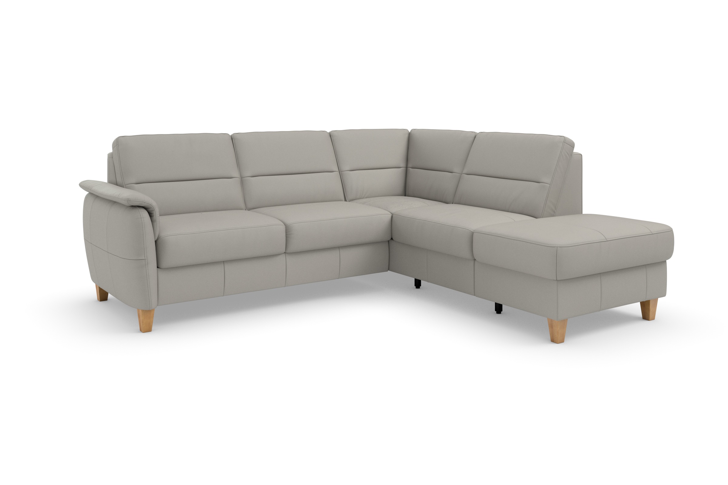 Home affaire Ecksofa »Palmera L-Form«, Federkern, wahlweise mit Bettfunktion und mit/ohne Stauraum