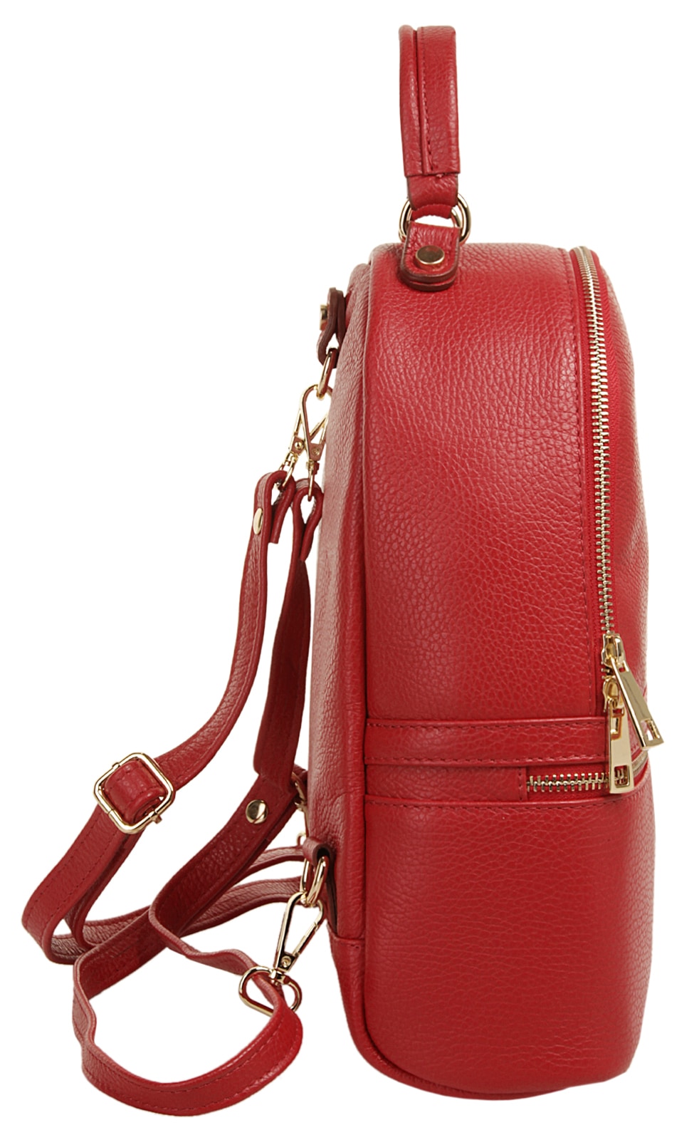 Samantha Look Cityrucksack, echt Leder, Made in Italy