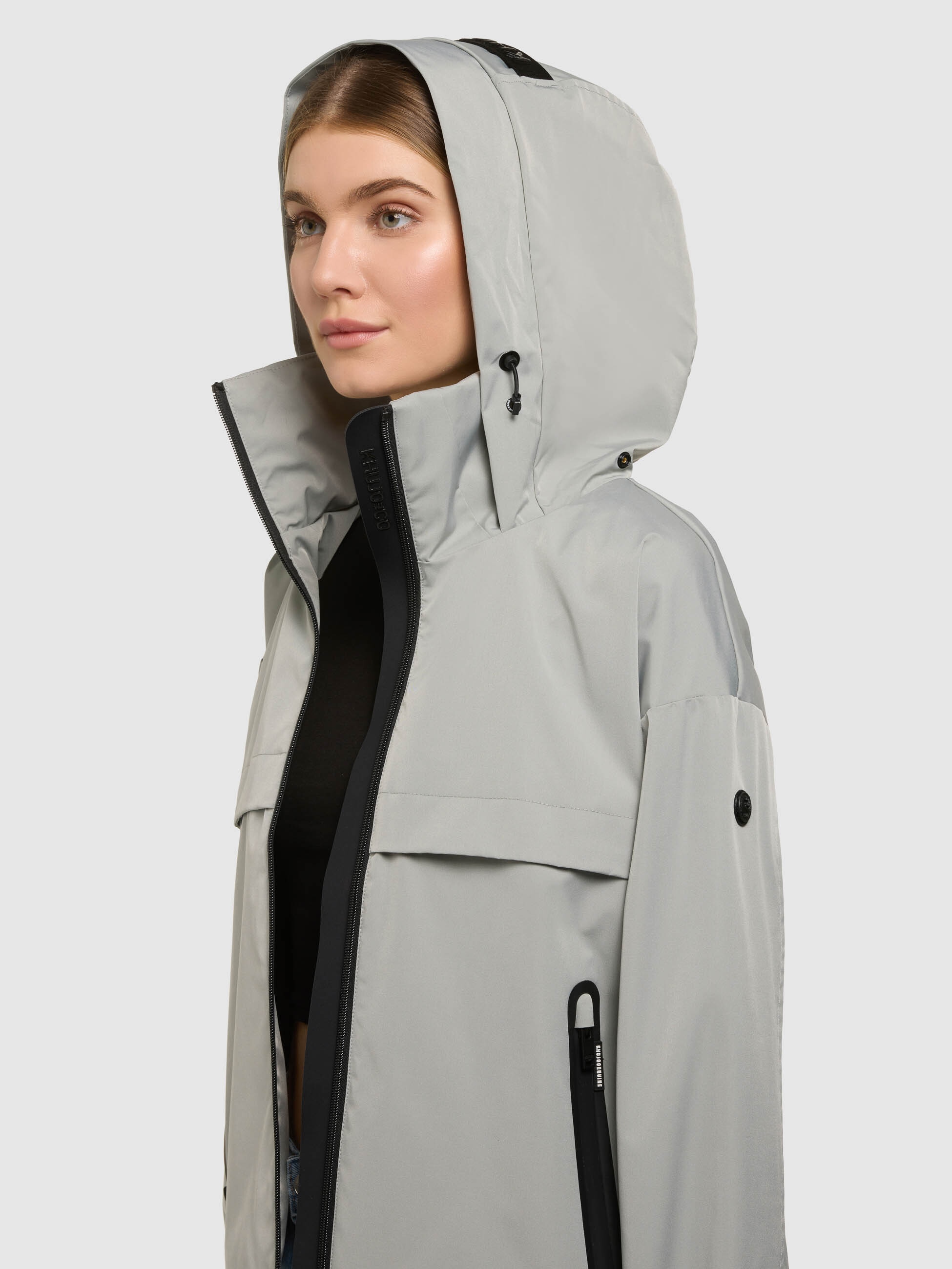 khujo Kurzjacke »RAIBE2« mit Kapuze