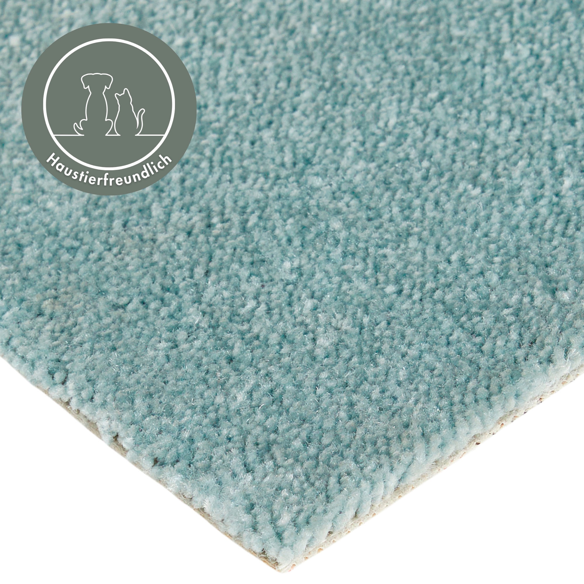 Andiamo Teppichboden »Levin, Velours, Made in Belgium«, rechteckig, 10 mm Höhe, Uni Farben, Breite 400 cm oder 500 cm, weiche Qualität