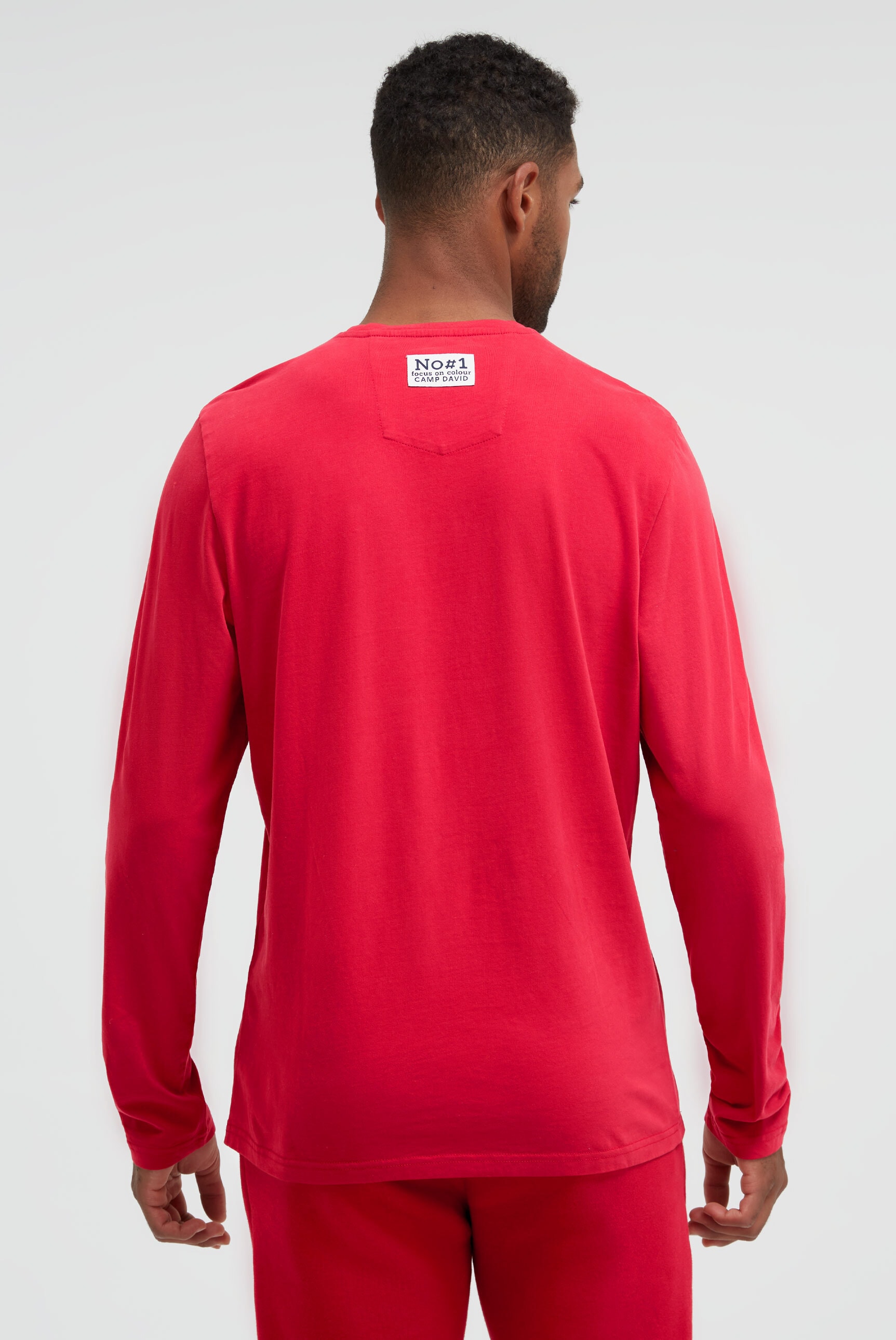 CAMP DAVID Rundhalsshirt aus Baumwolle