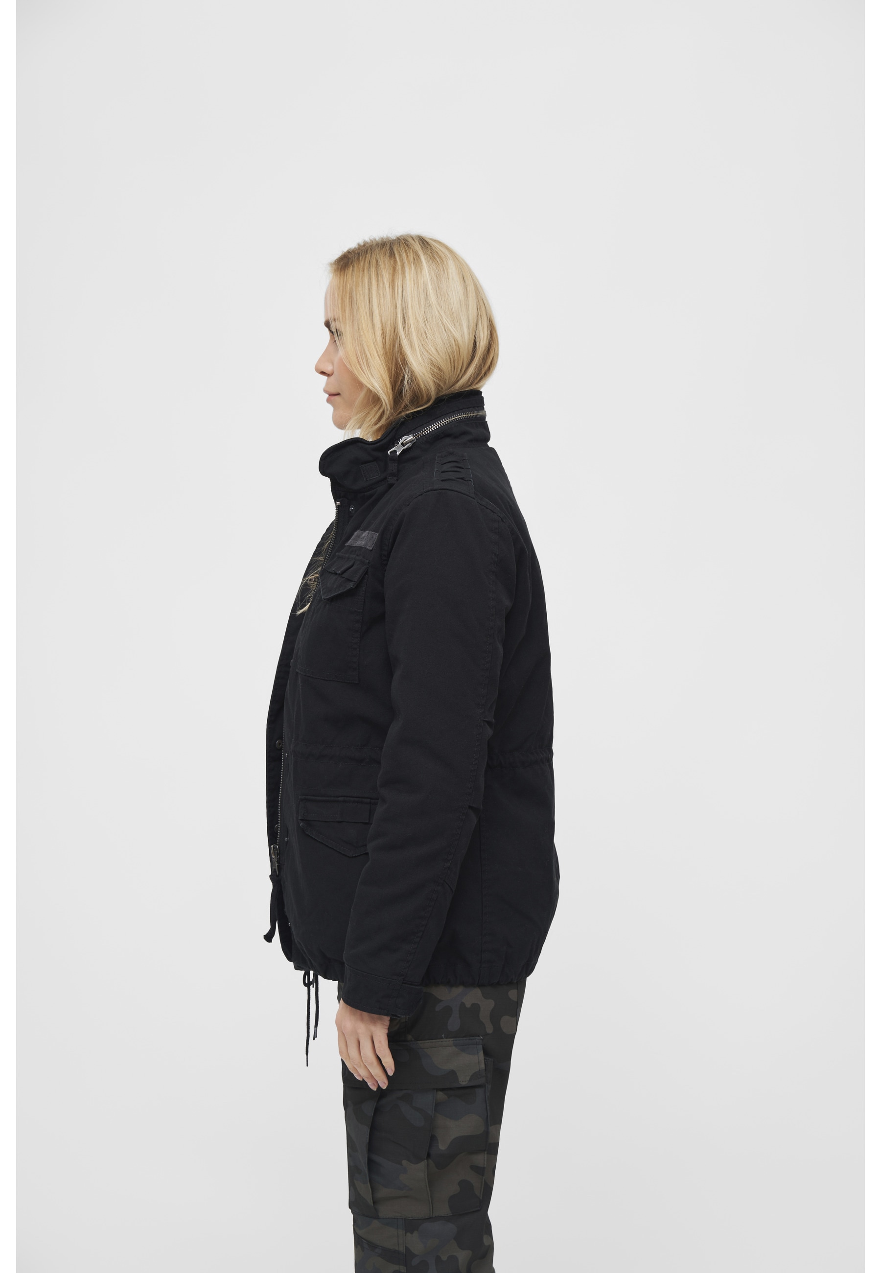 Brandit Parka »Brandit Damen Ladies M65 Giant Jacket« 1 Stk. tlg. mit Kapuze