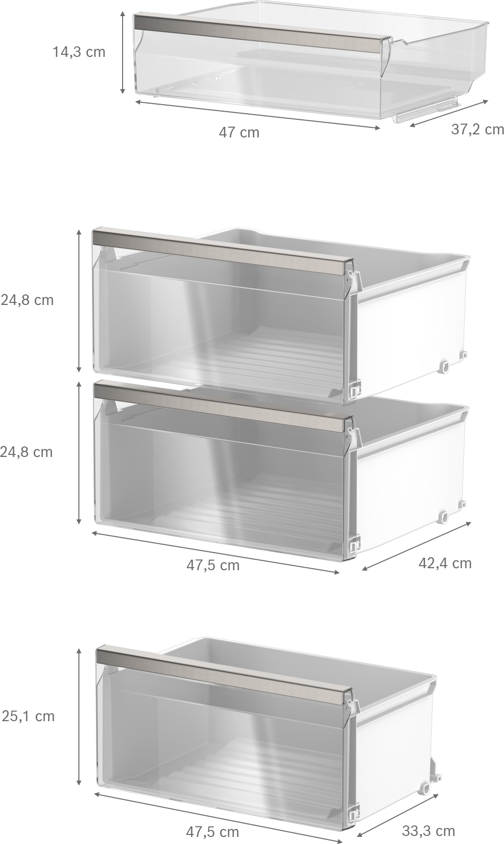 SIEMENS Kühlschrank iQ300 »KS36NVXCG« 186,2 cm hoch 59,5 cm breit