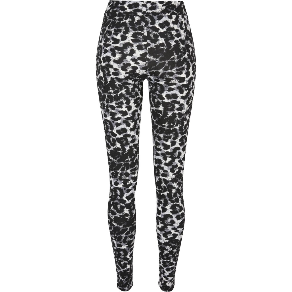 URBAN CLASSICS Leggings »Urban Classics Damen Ladies Soft AOP Leggings«, (1 tlg.)