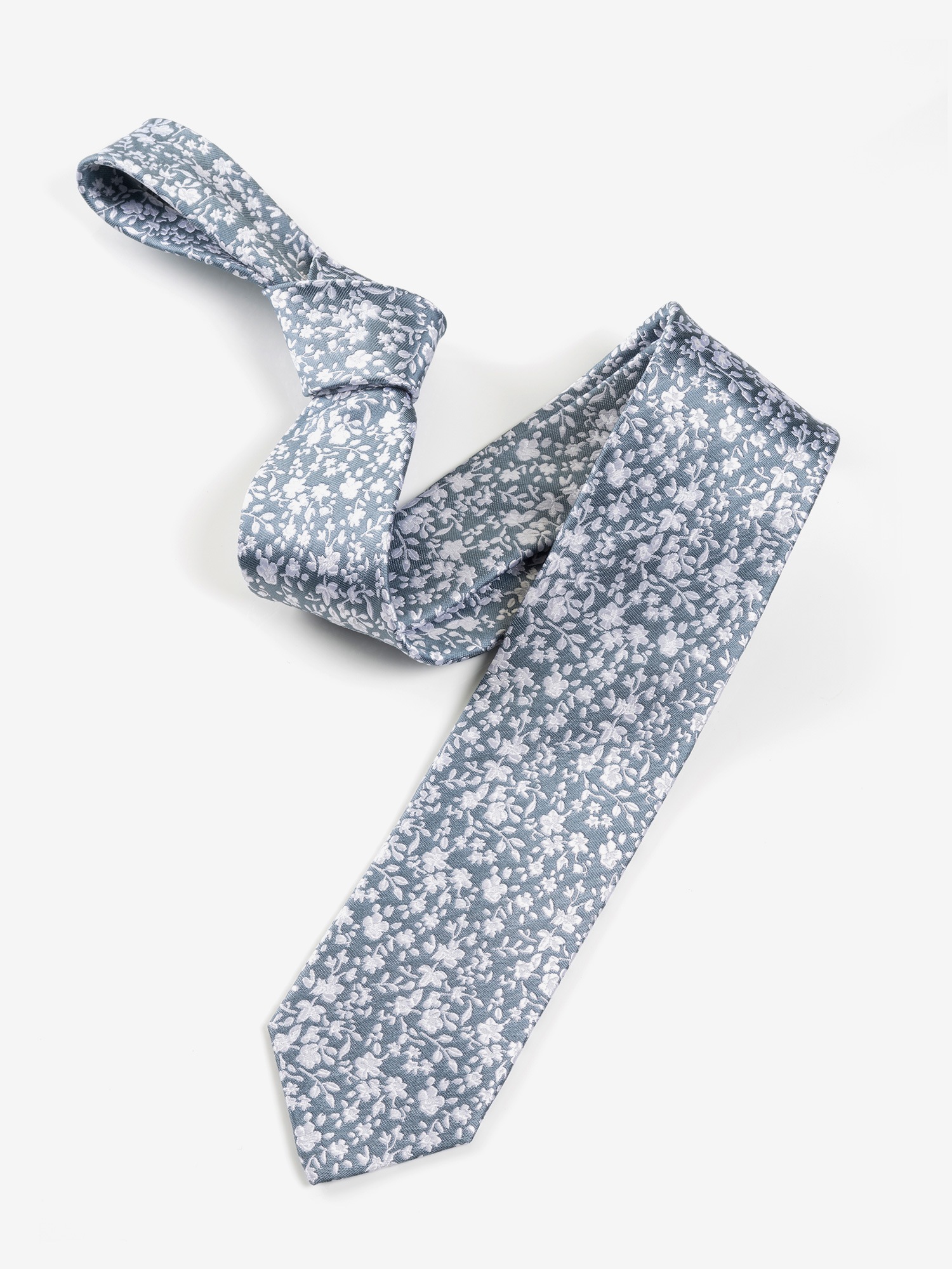 MONTI Krawatte, 1 Stk. aus reiner Seide, mit Blumenmuster, 6,5 cm breit günstig online kaufen