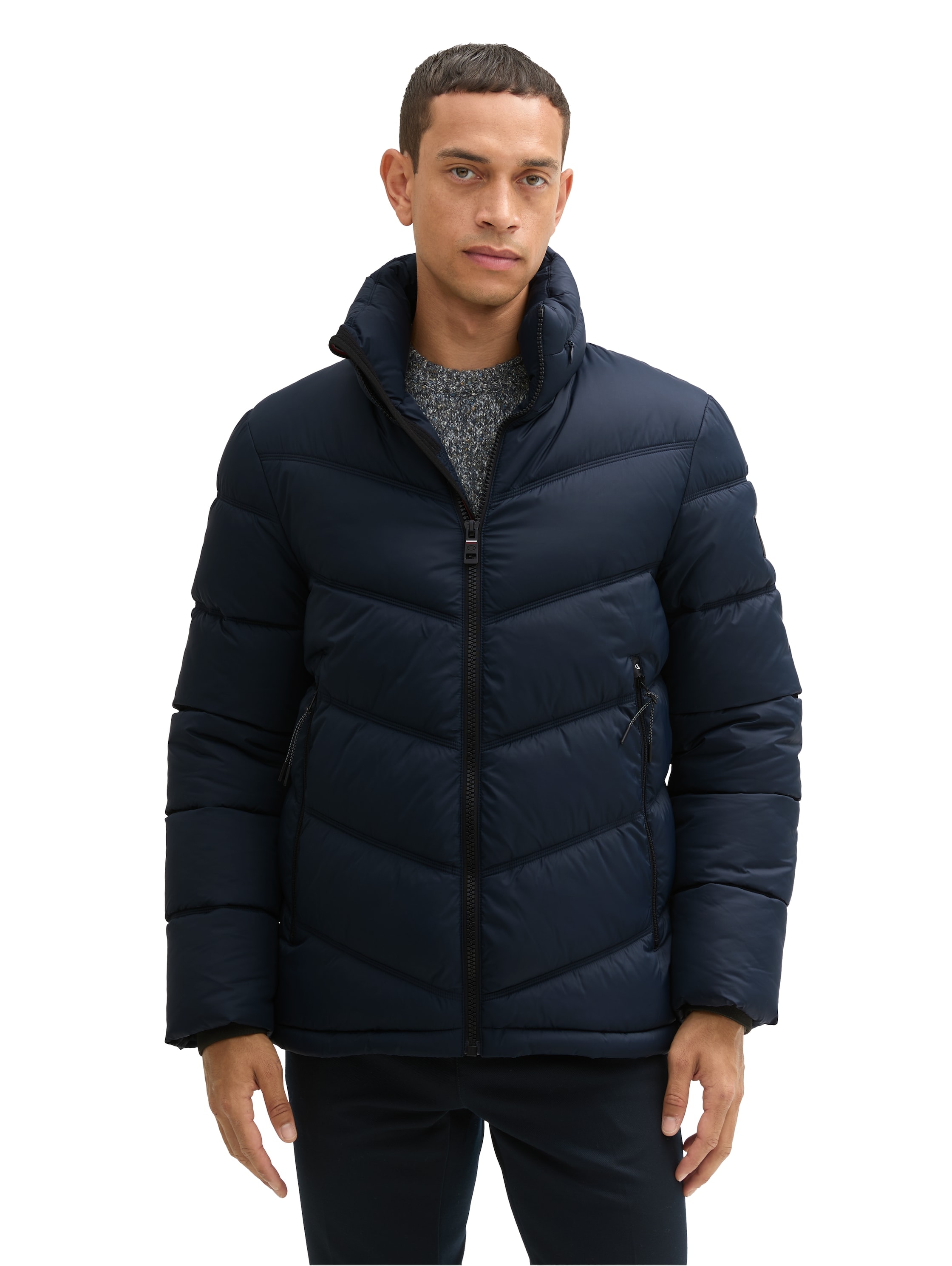 TOM TAILOR Steppjacke, mit Stehkragen