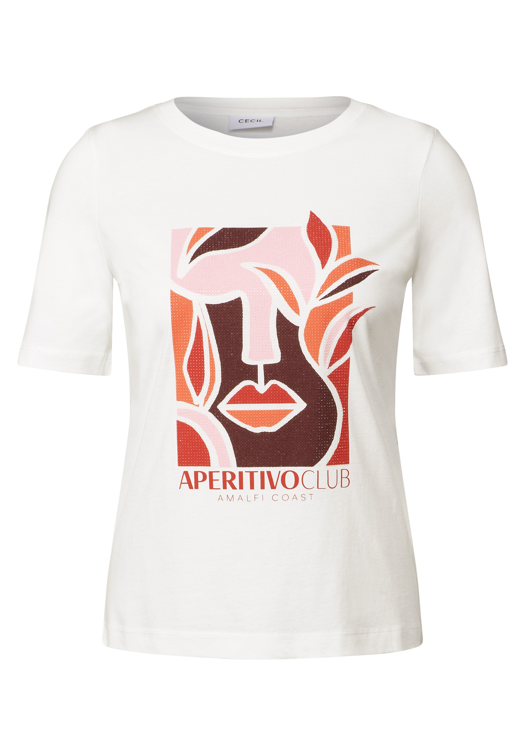 Cecil Print-Shirt, im soften Baumwoll-Mix