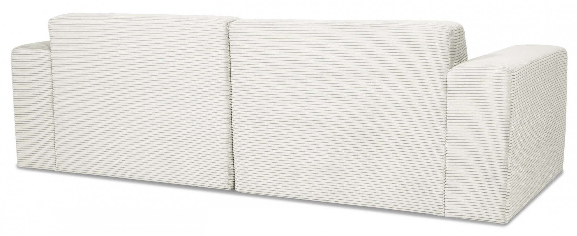 INOSIGN 3-Sitzer »Koa, 228 cm, Modulsofa in Webstoff, Cord«, Designsofa, weicher Lounge-Sitzkomfort, Welleunterfederung, bodentief