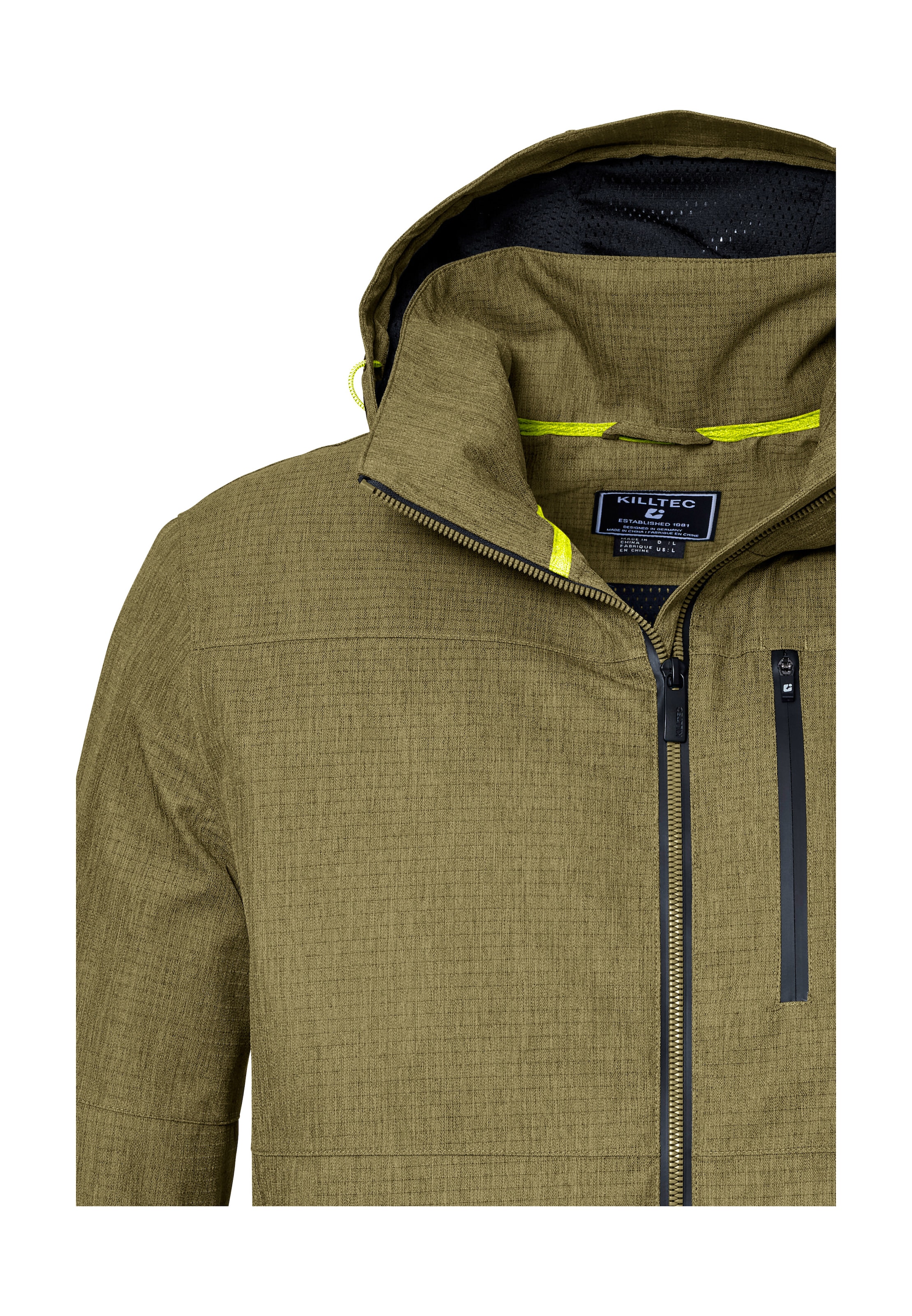 Killtec Outdoorjacke »KOS 74 MN JCKT«, wind- u wasserdicht, atmungsaktiv, PFAS-frei imprägniert
