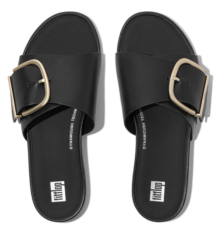 Fitflop Pantolette "GRACIE MAXI-BUCKLE", Sommerschuh, Schlappen, verstellba günstig online kaufen