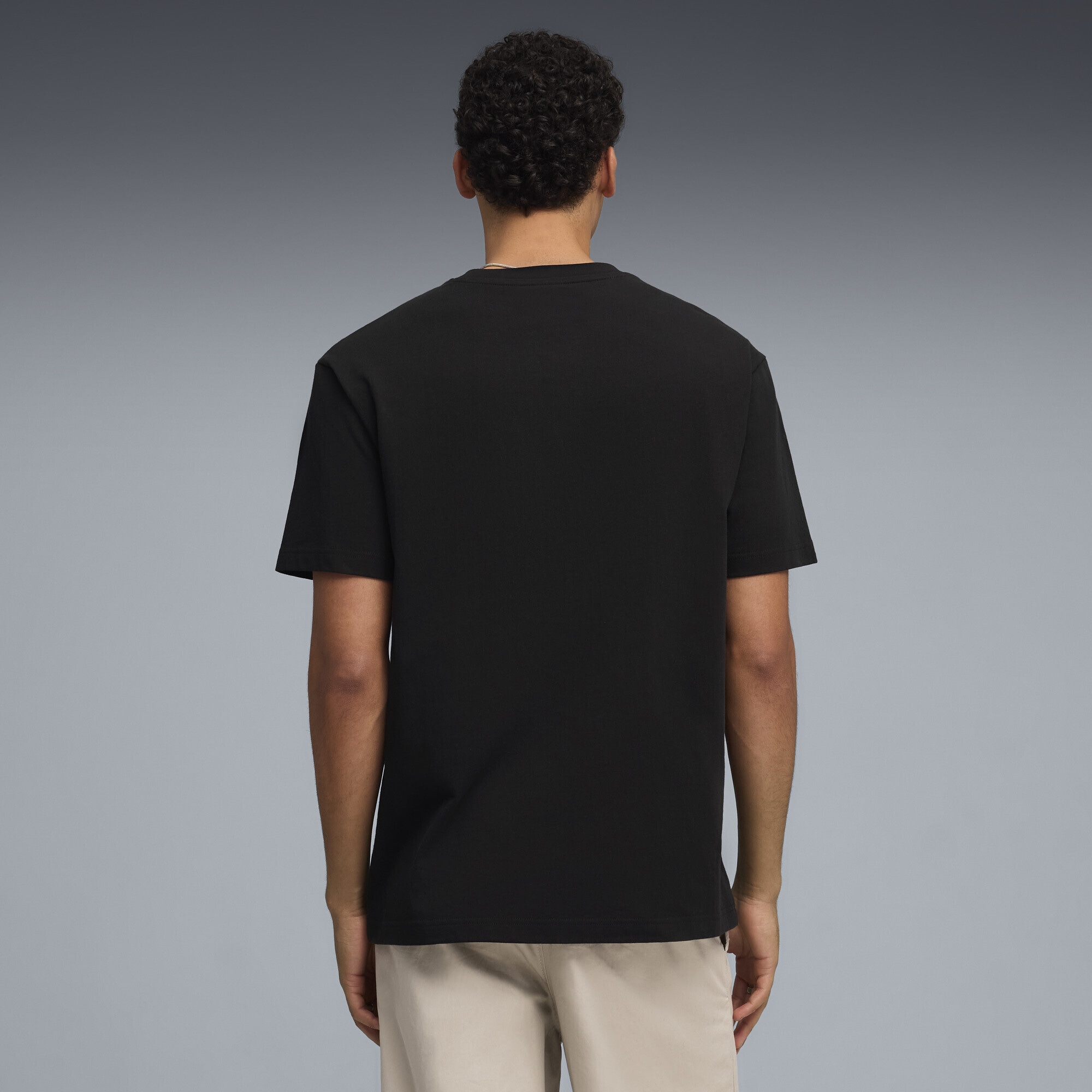 PUMA T-Shirt »Essentials Elevated Cat Logo Relaxed T-Shirt Herren«