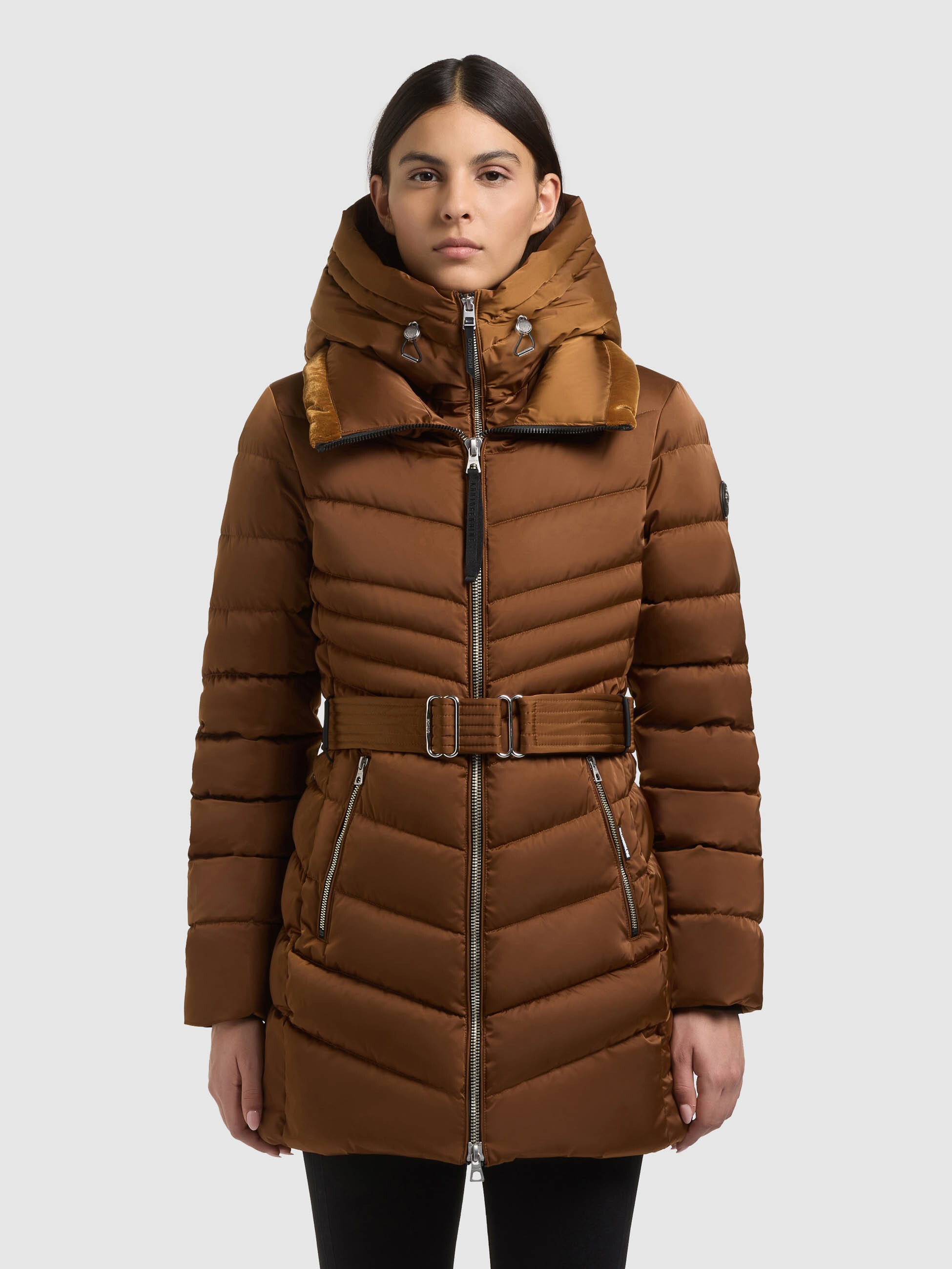 khujo Steppjacke »KINA2 - 2IN1 (EINSATZ HERAUSNEHMBAR)« mit Kapuze