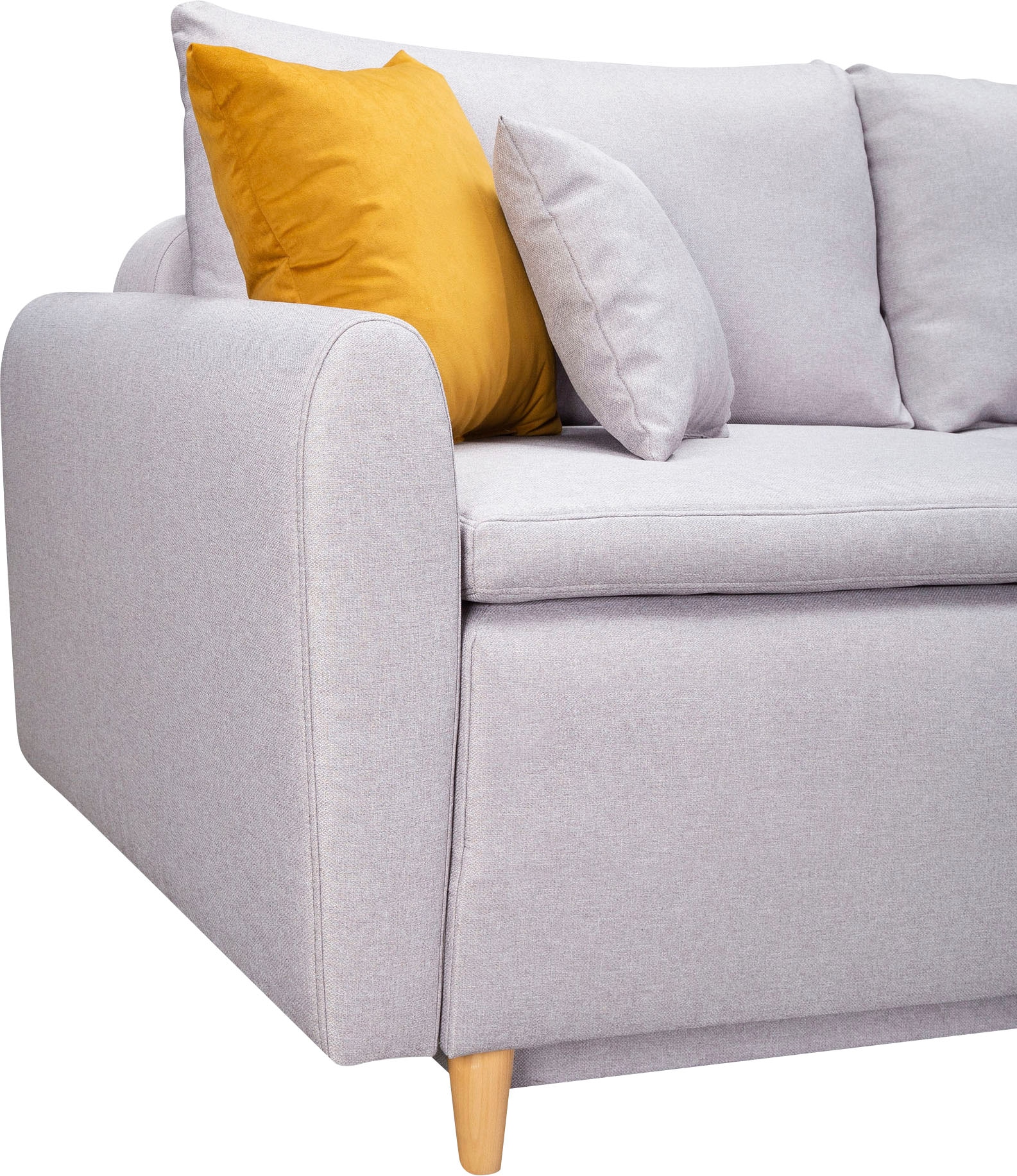 INOSIGN Schlafsofa »Anika«, mit Boxspringaufbau, Bettfunktion & Bettkasten, Dauerschlafsofa