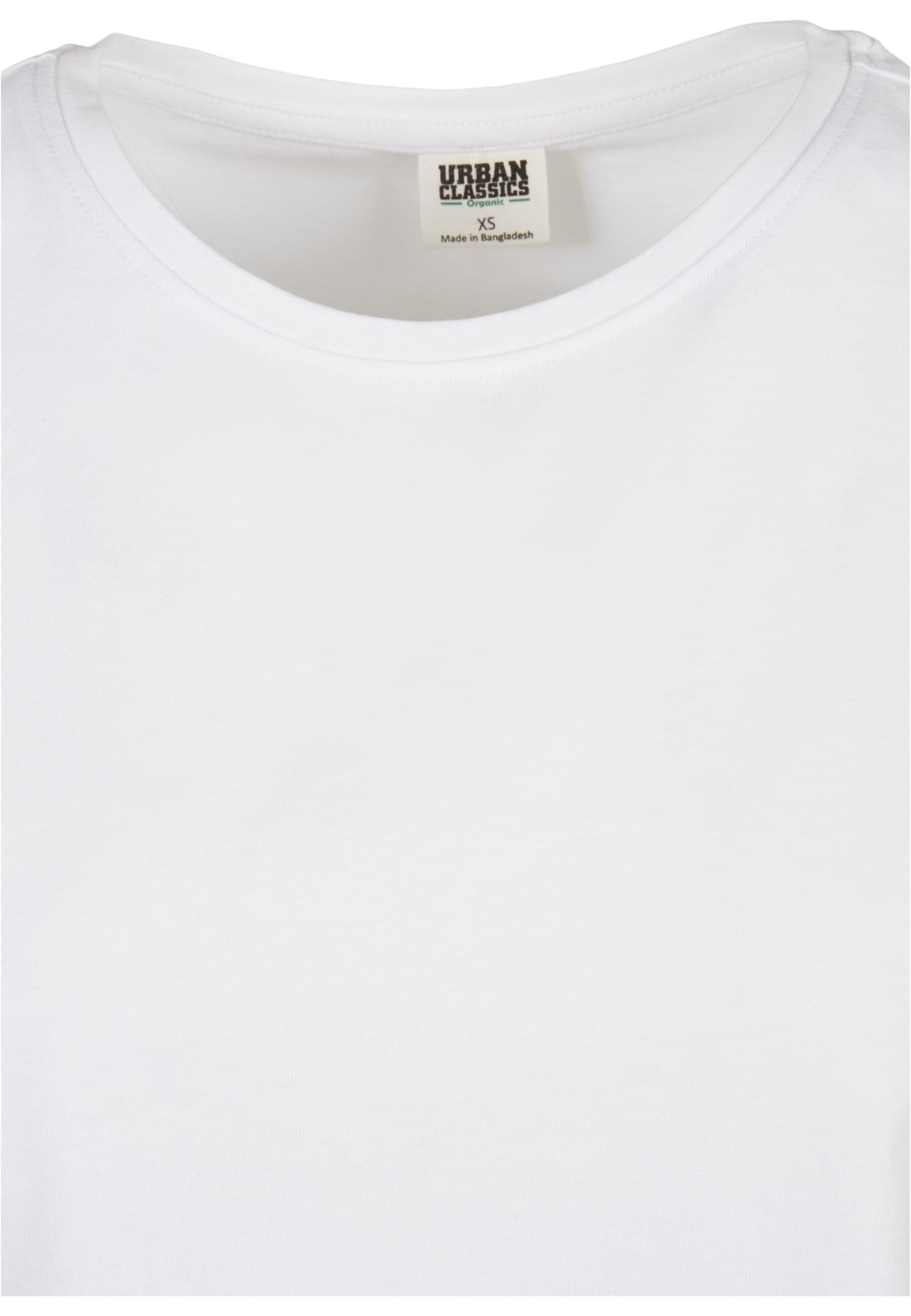 URBAN CLASSICS T-Shirt »Urban Classics Damen Ladies Organic Short Tee«, (1 tlg.)
