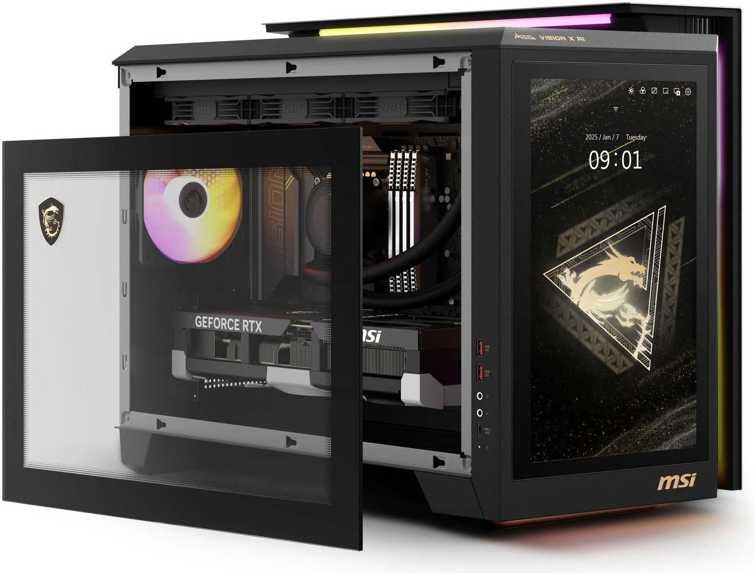 MSI Gaming-PC »MEG Vision X AI 2NVZ9-233DE«