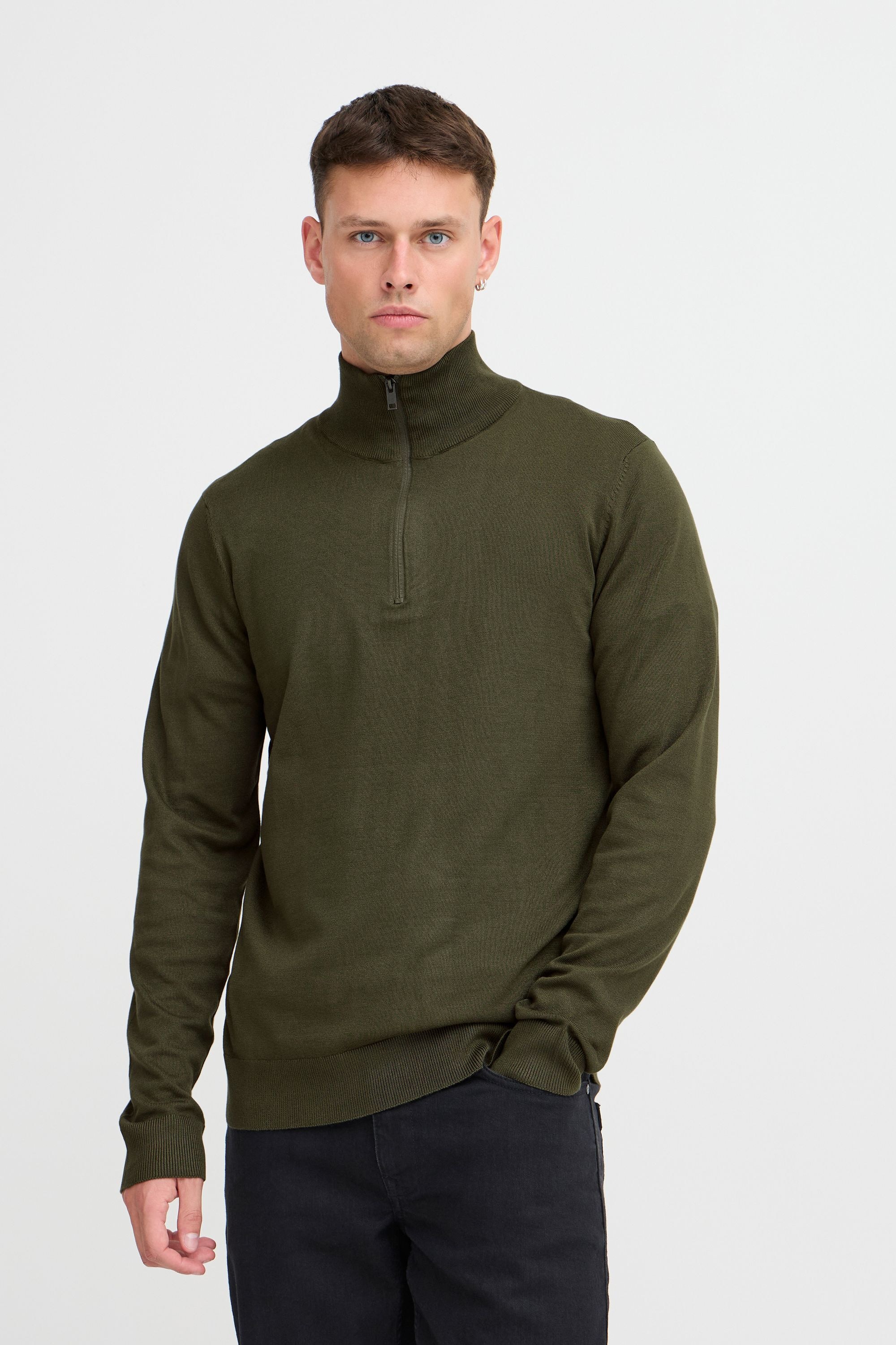 Blend Troyer "BHPullover", Stilvoller Troyer mit Reißverschluss günstig online kaufen