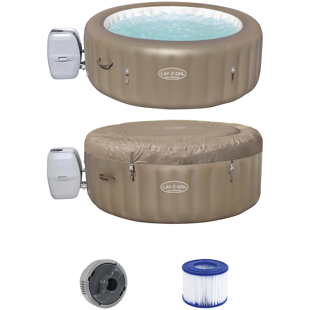 Bestway Whirlpool »LAY-Z-SPA® Palm Springs AirJet™«