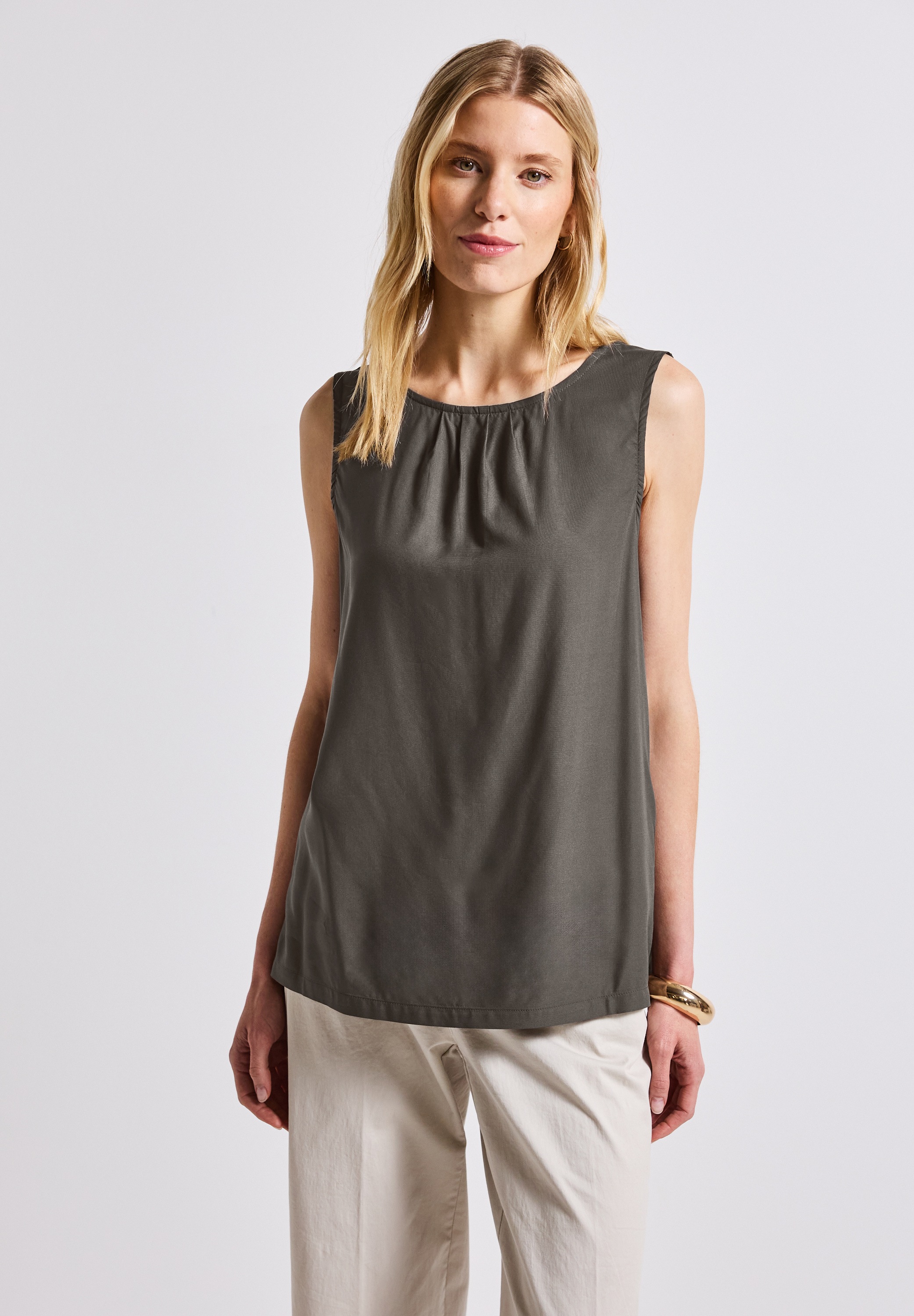 STREET ONE Blusentop aus softer Viskose günstig online kaufen