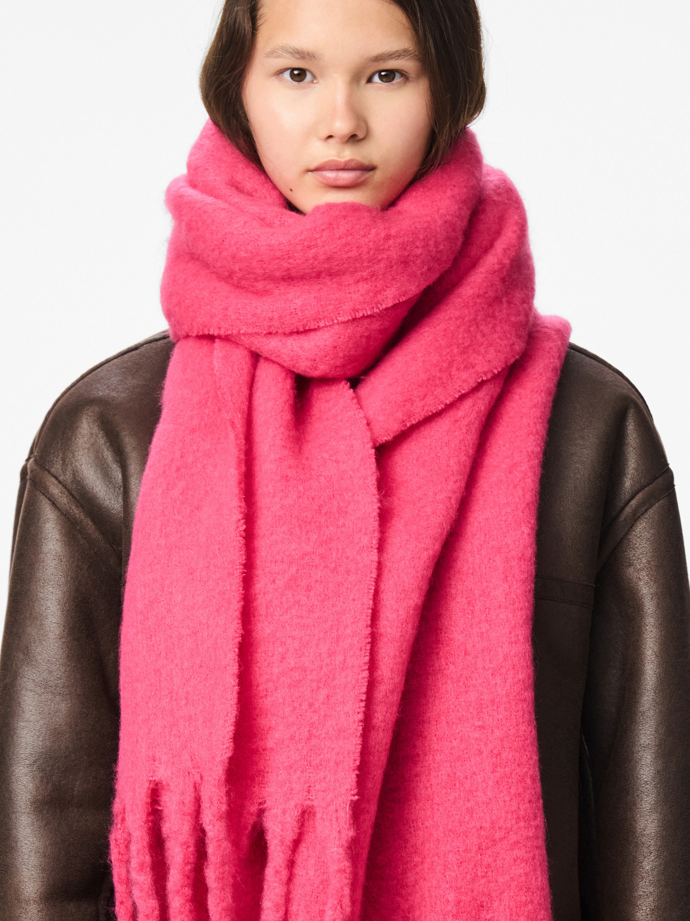 pieces Schal »PCNIKITA LONG SCARF NOOS BC« Kunstfaser