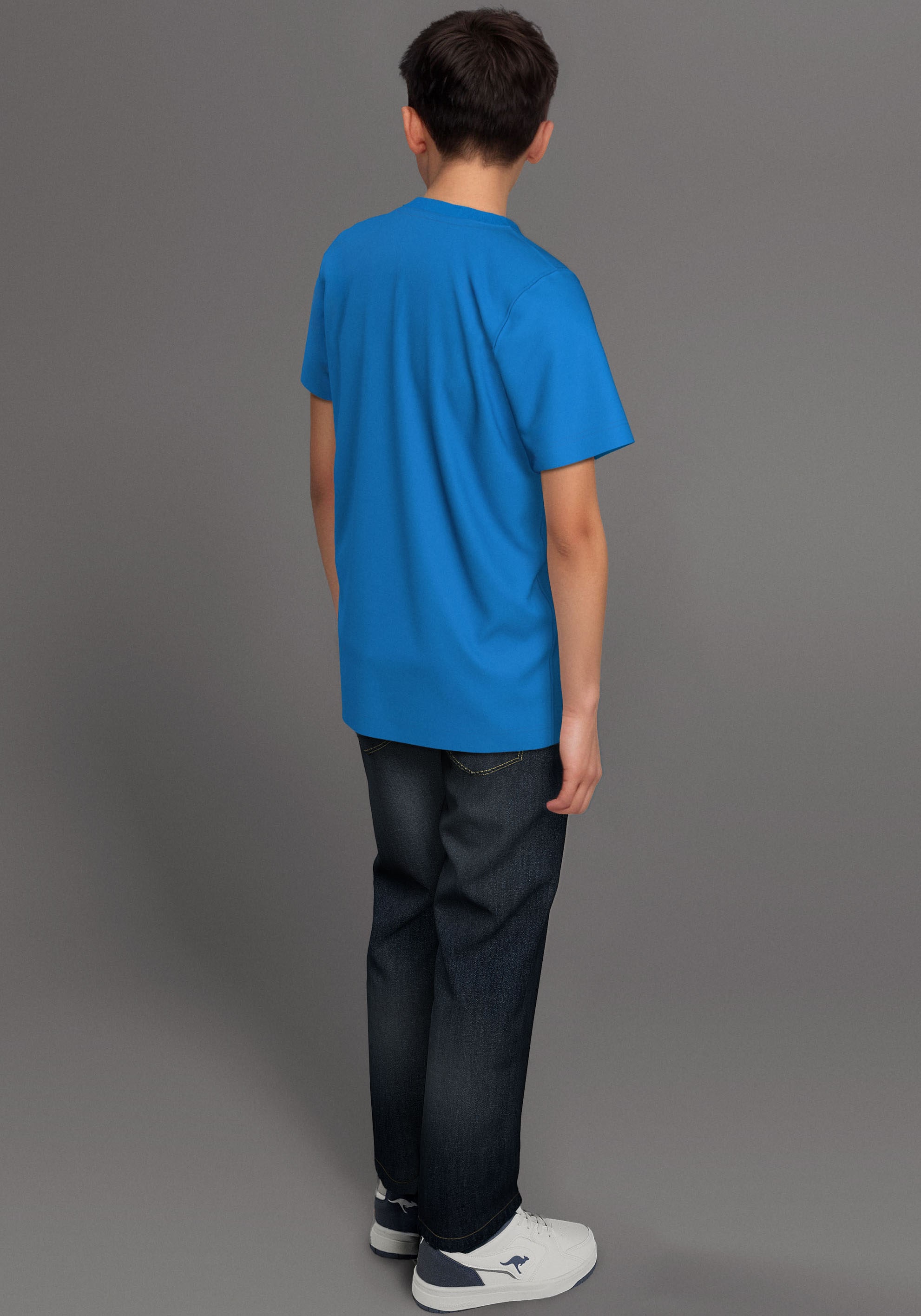 KangaROOS T-Shirt »TEAM-Print«, mit Logo-Print für Jungen