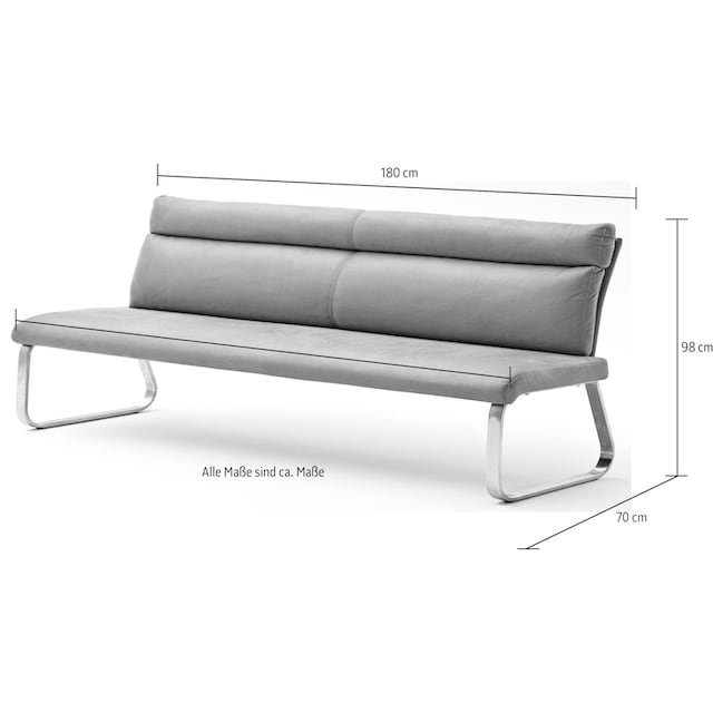 MCA furniture Polsterbank »RABEA-PBANK« | BAUR