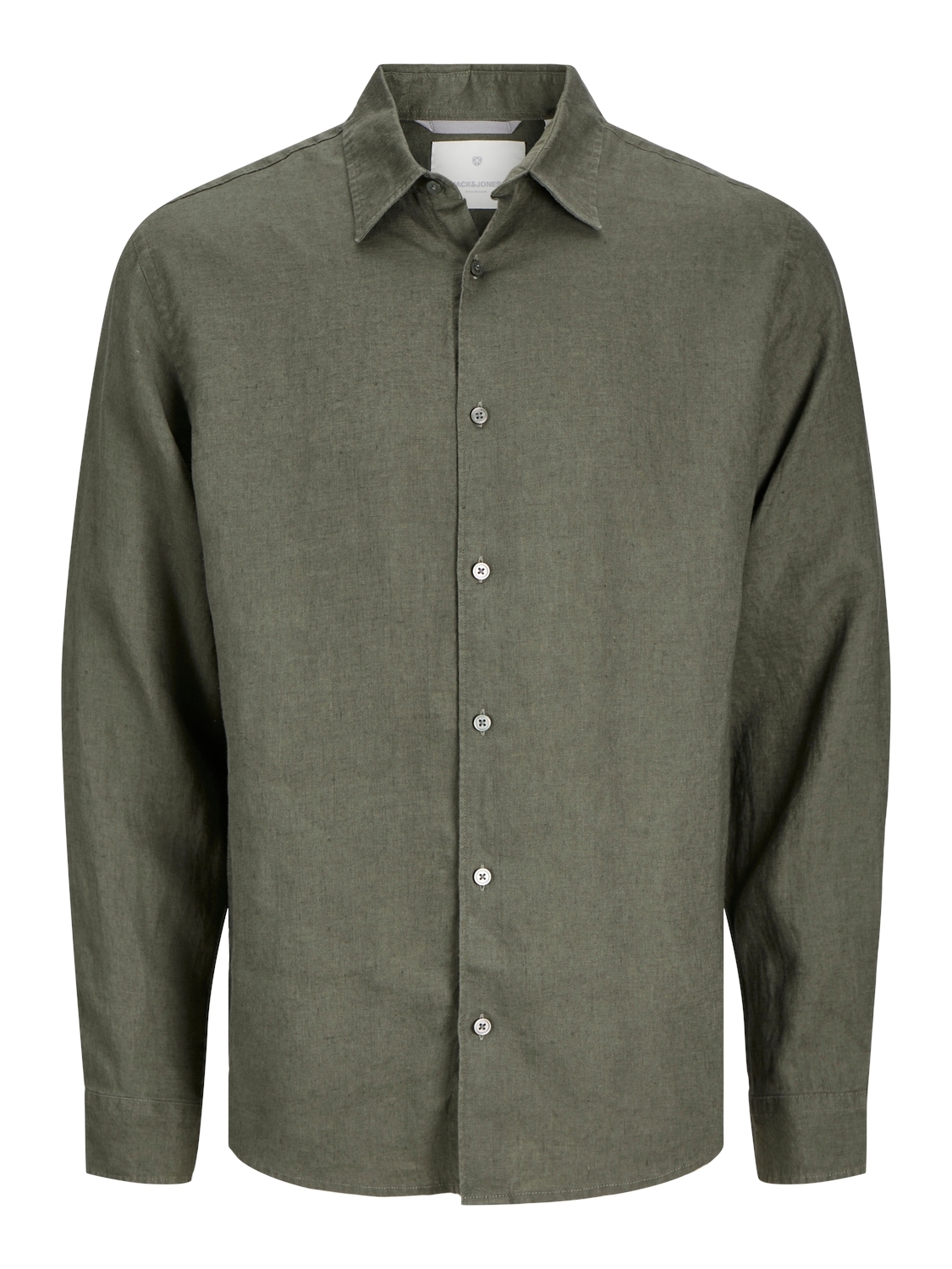 Jack & Jones Langarmhemd »JPRCCLAWRENCE LINEN SHIRT L/S SN«