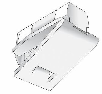 Feststeller »hinno-stop HS01«, (10 St.), HINNO Clic-Feststeller