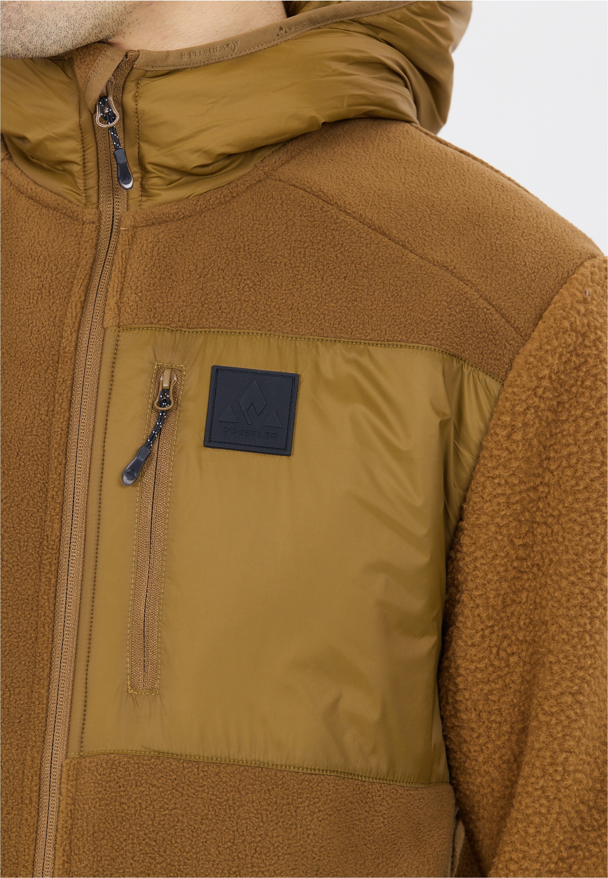 WHISTLER Fleecejacke »Makaloo«, mit praktischer Kapuze