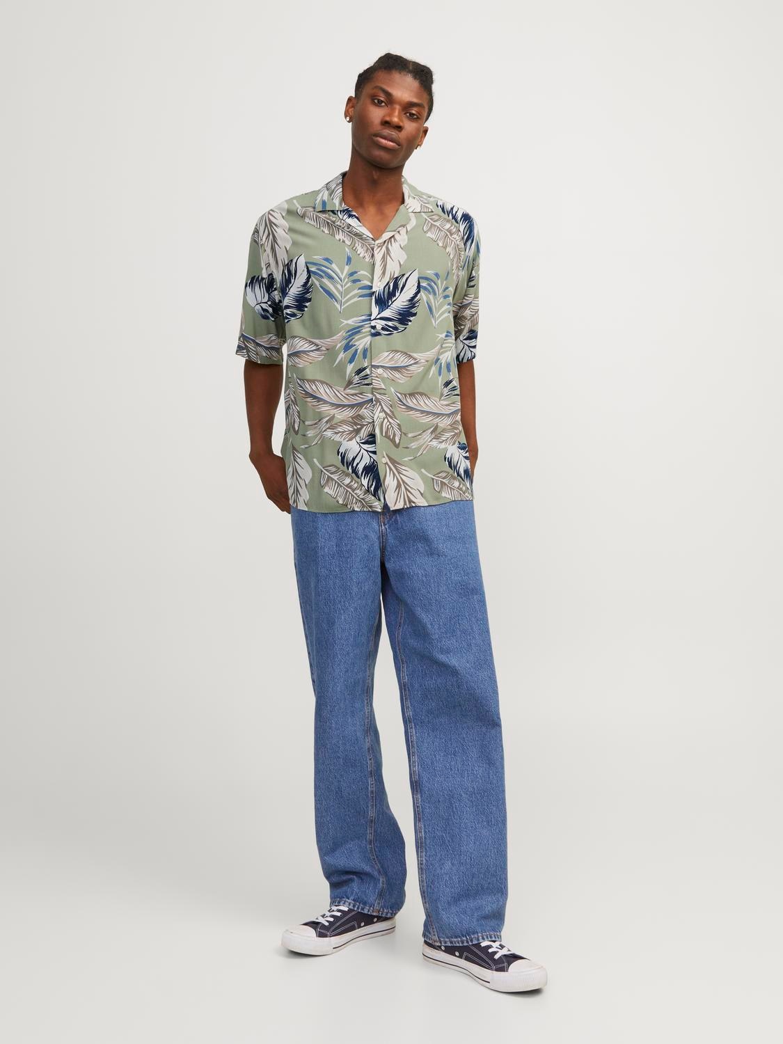 Jack & Jones Hawaiihemd »JJEJEFF AOP RESORT SHIRT SS SN«