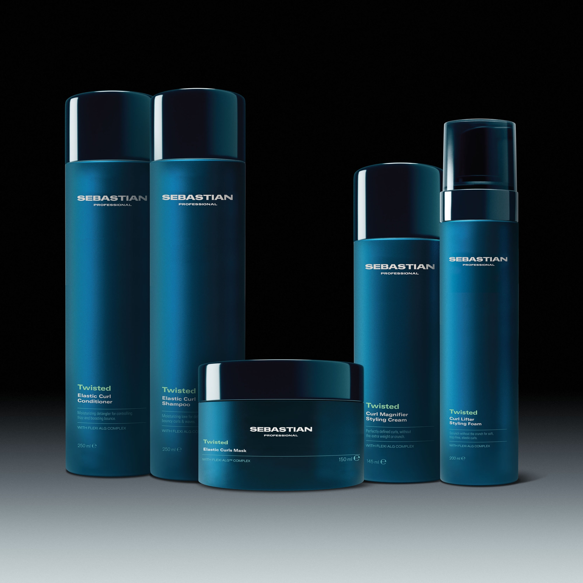 Sebastian Professional Haarshampoo »Twisted Shampoo« mit feuchtigkeitsspendender Pflege