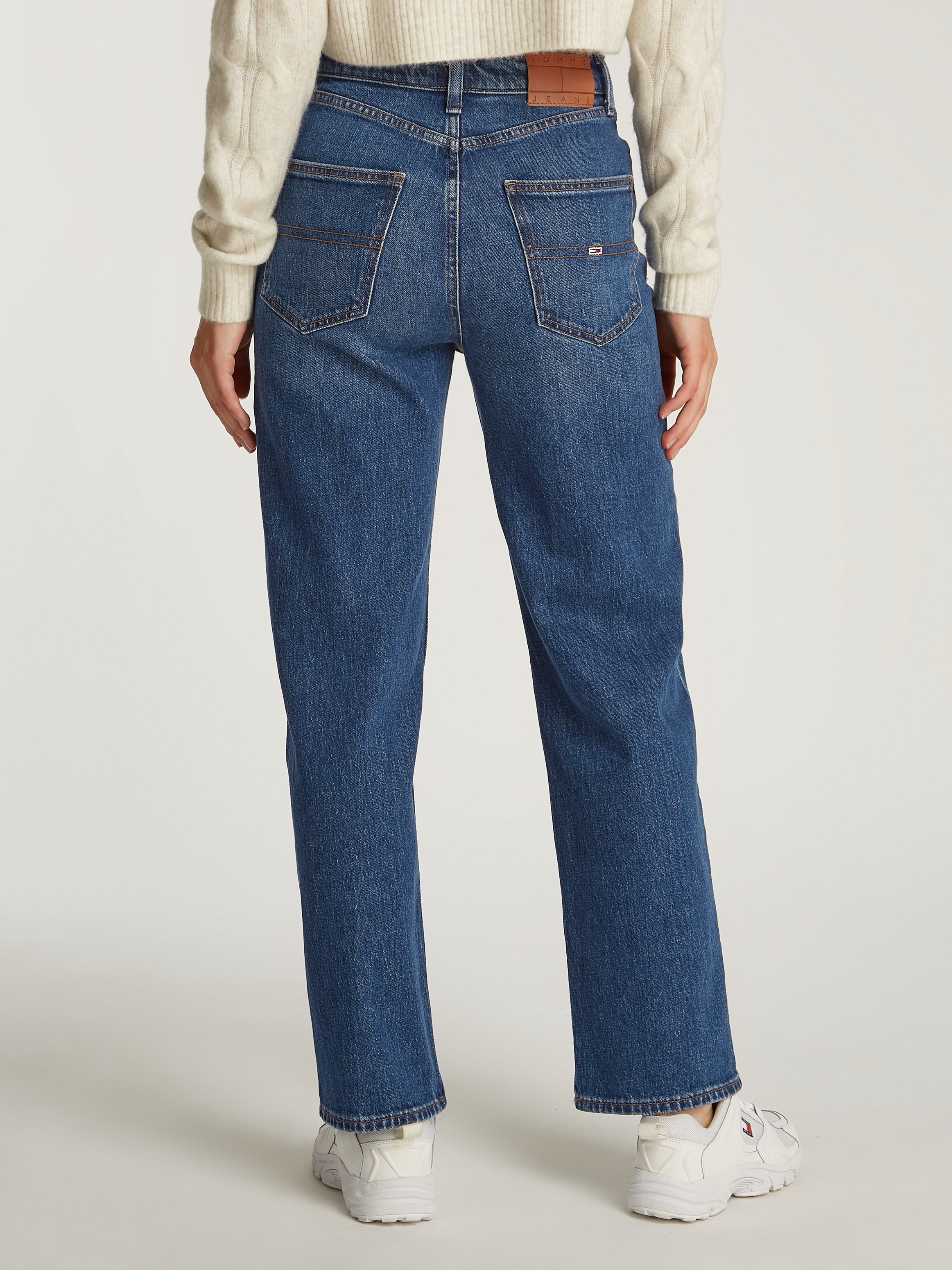 Tommy Jeans Straight-Jeans "Layla High Rise Slim Straight", in Knöchellänge günstig online kaufen