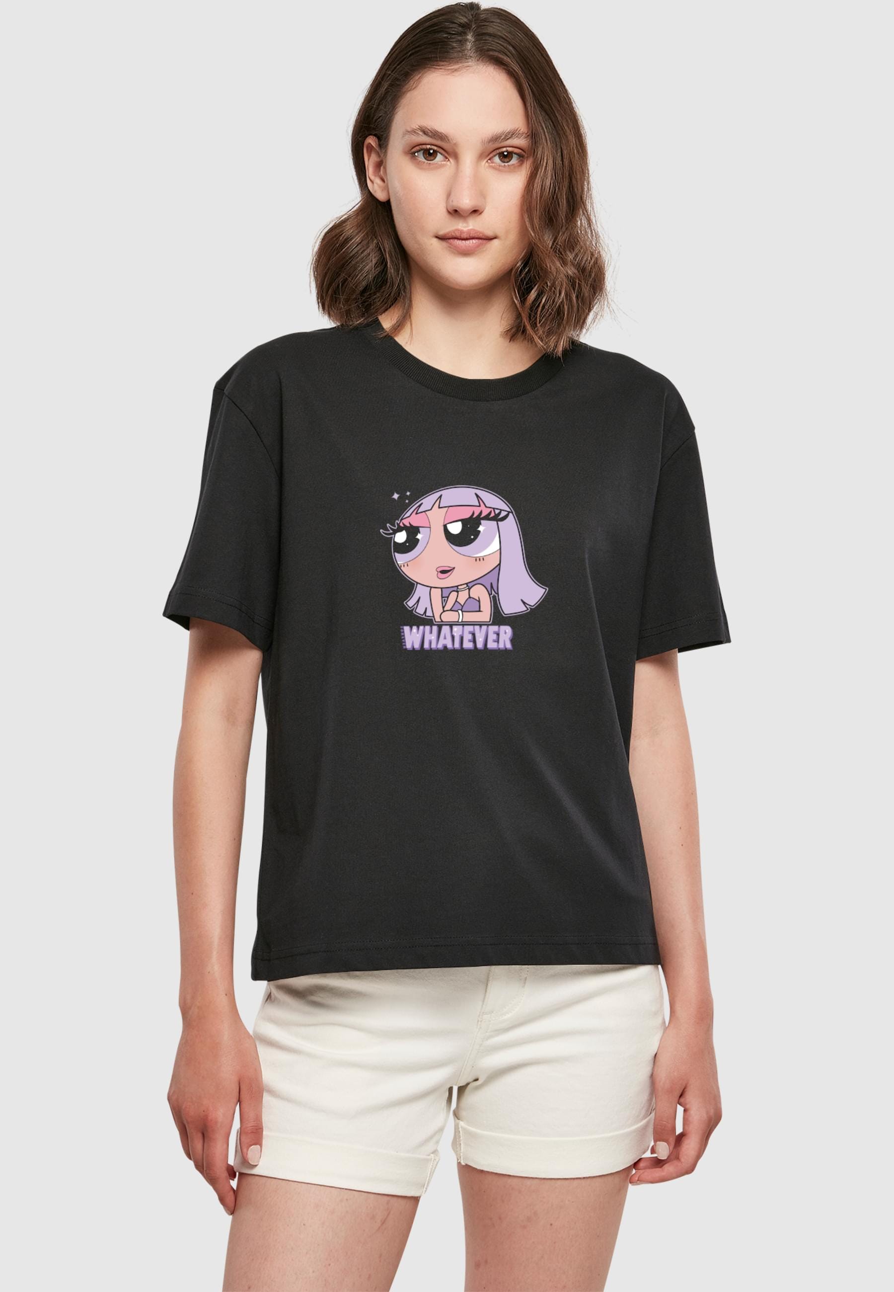 Miss Tee T-Shirt »Miss Tee Damen Whatever Tee«, (1 tlg.)